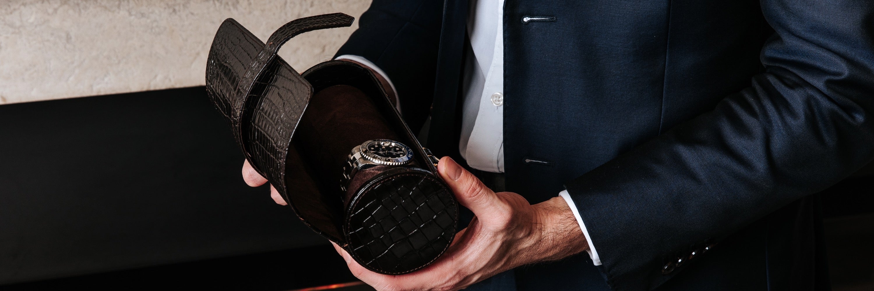Watch Rolls | Premium Single, Double & Triple Leather Watch Rolls | Rapport London