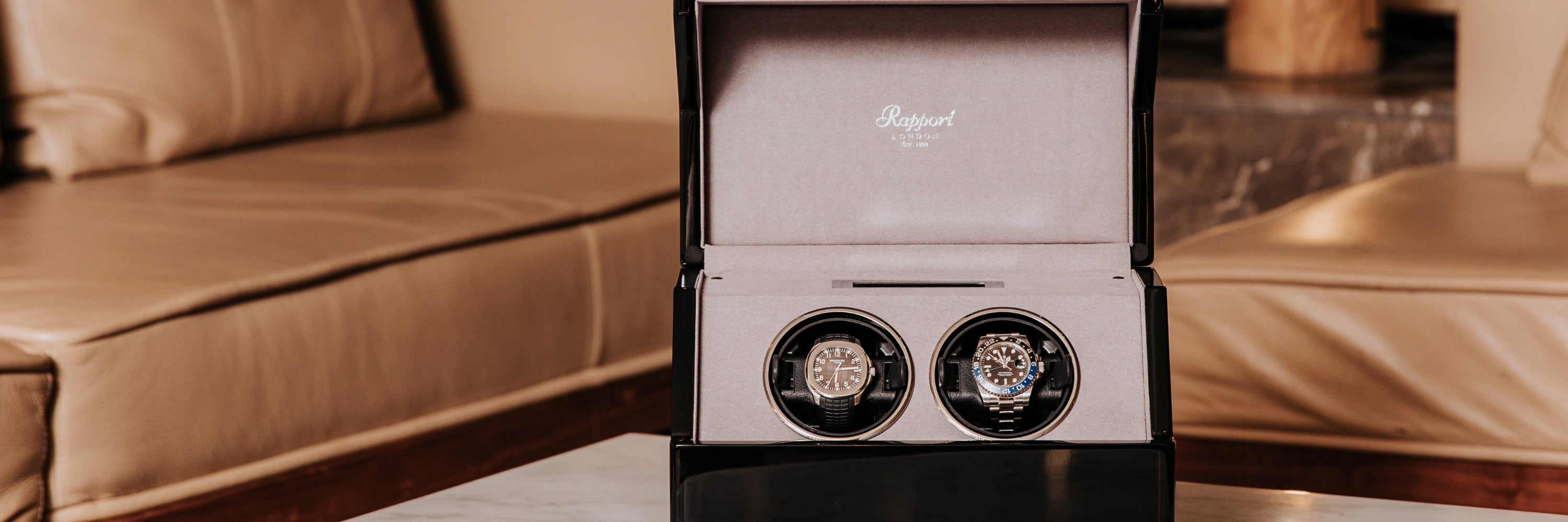 Duo Watch Winder for two watches