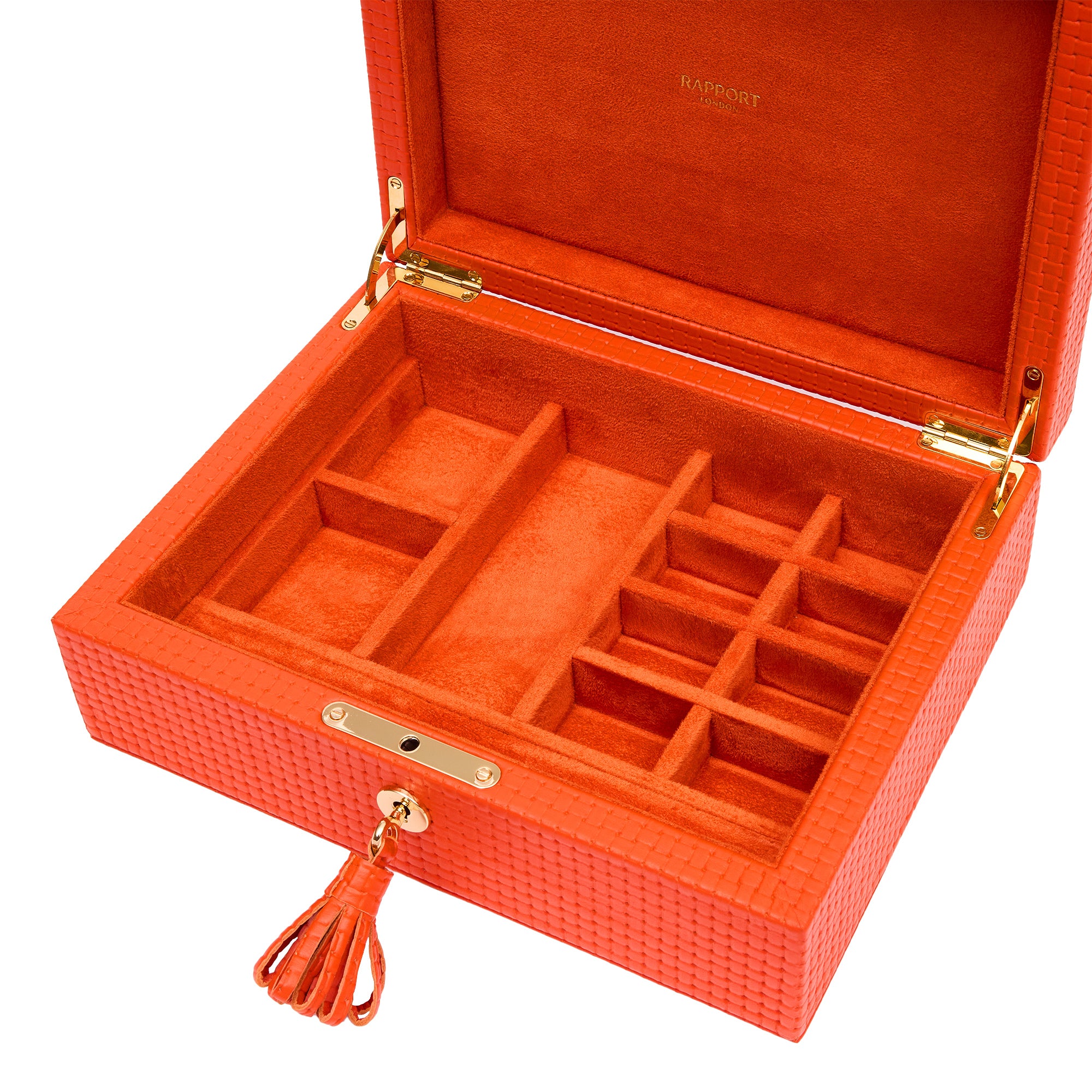 Charlotte Jewellery Box - Orange