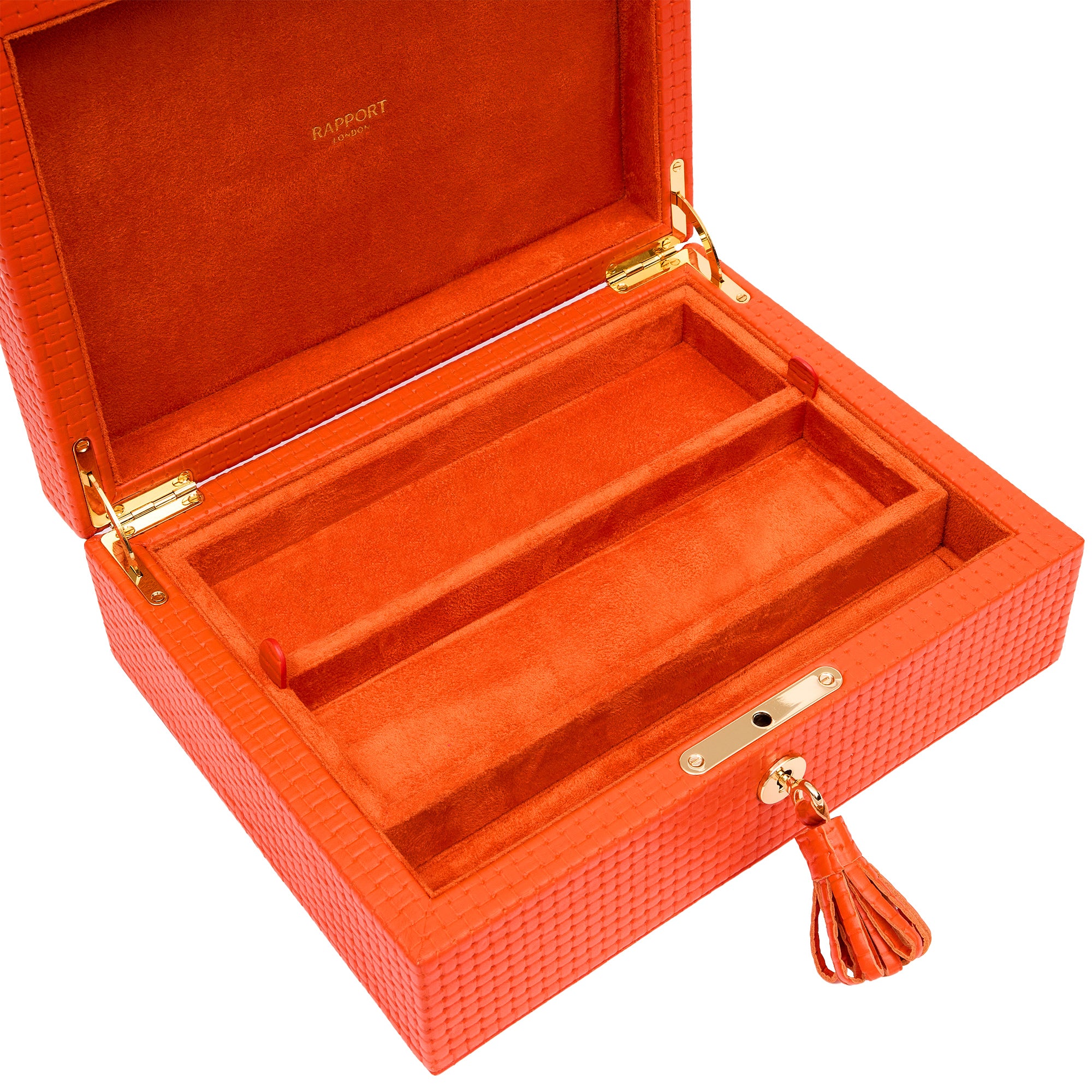 Charlotte Jewellery Box - Orange