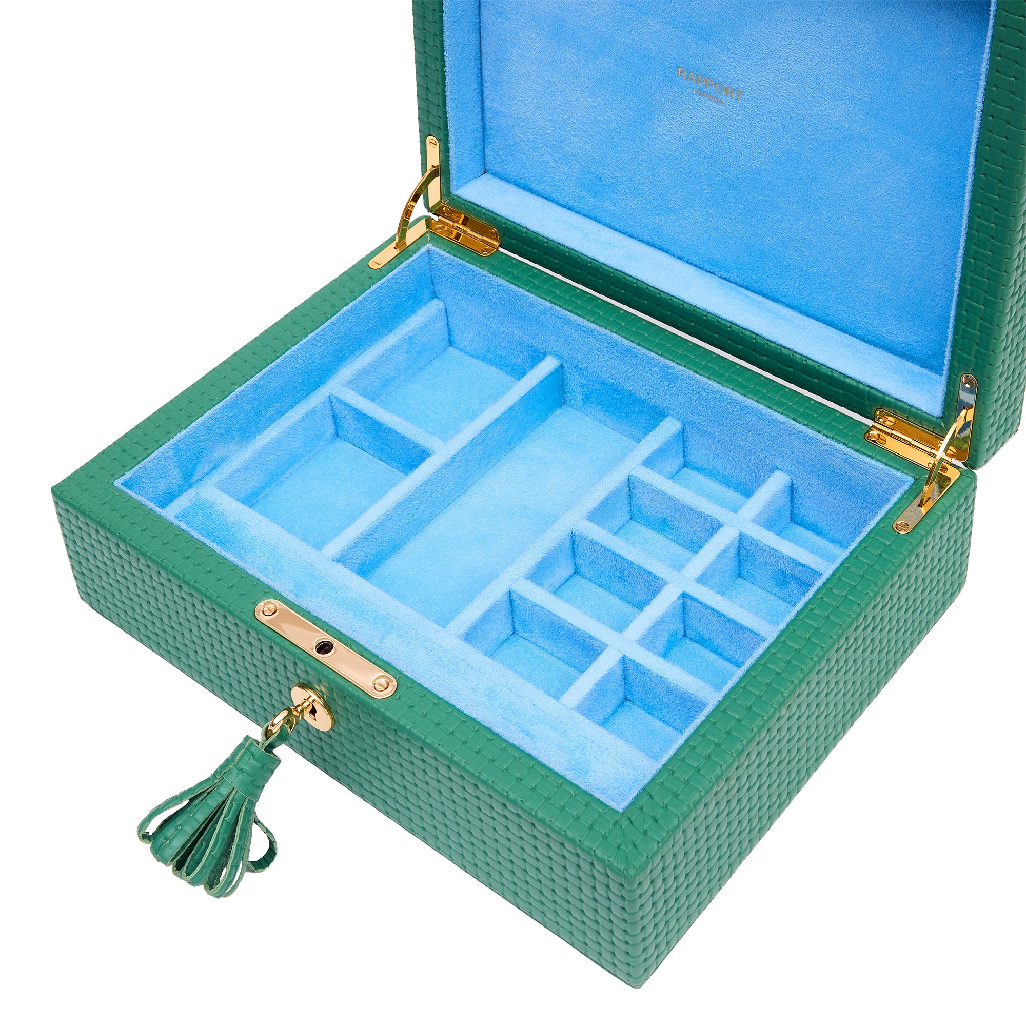 Charlotte Jewellery Box - Green