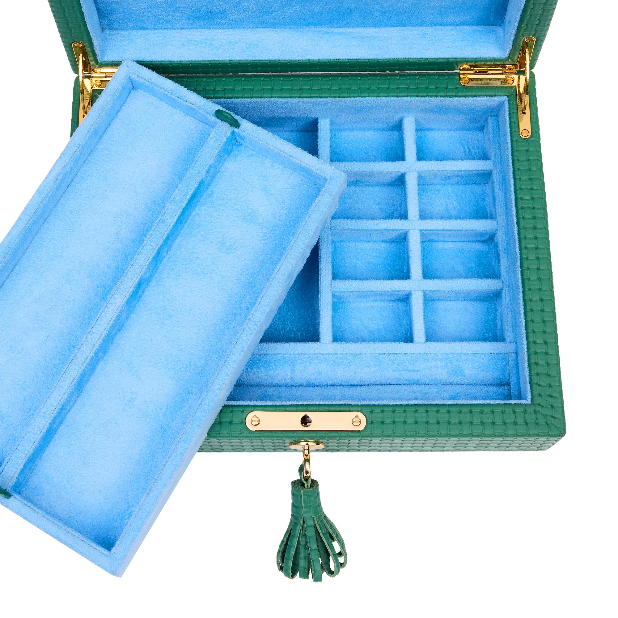 Charlotte Jewellery Box - Green