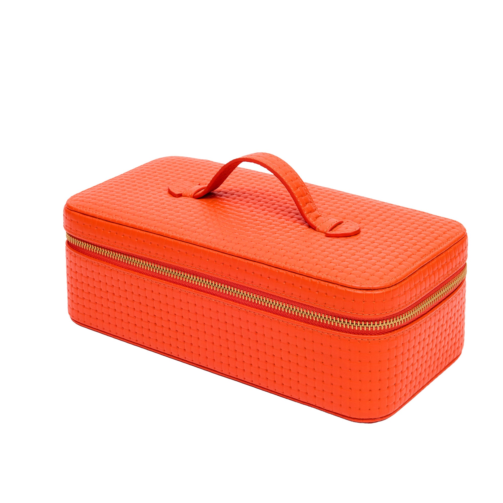 Charlotte Jewellery Case - Orange