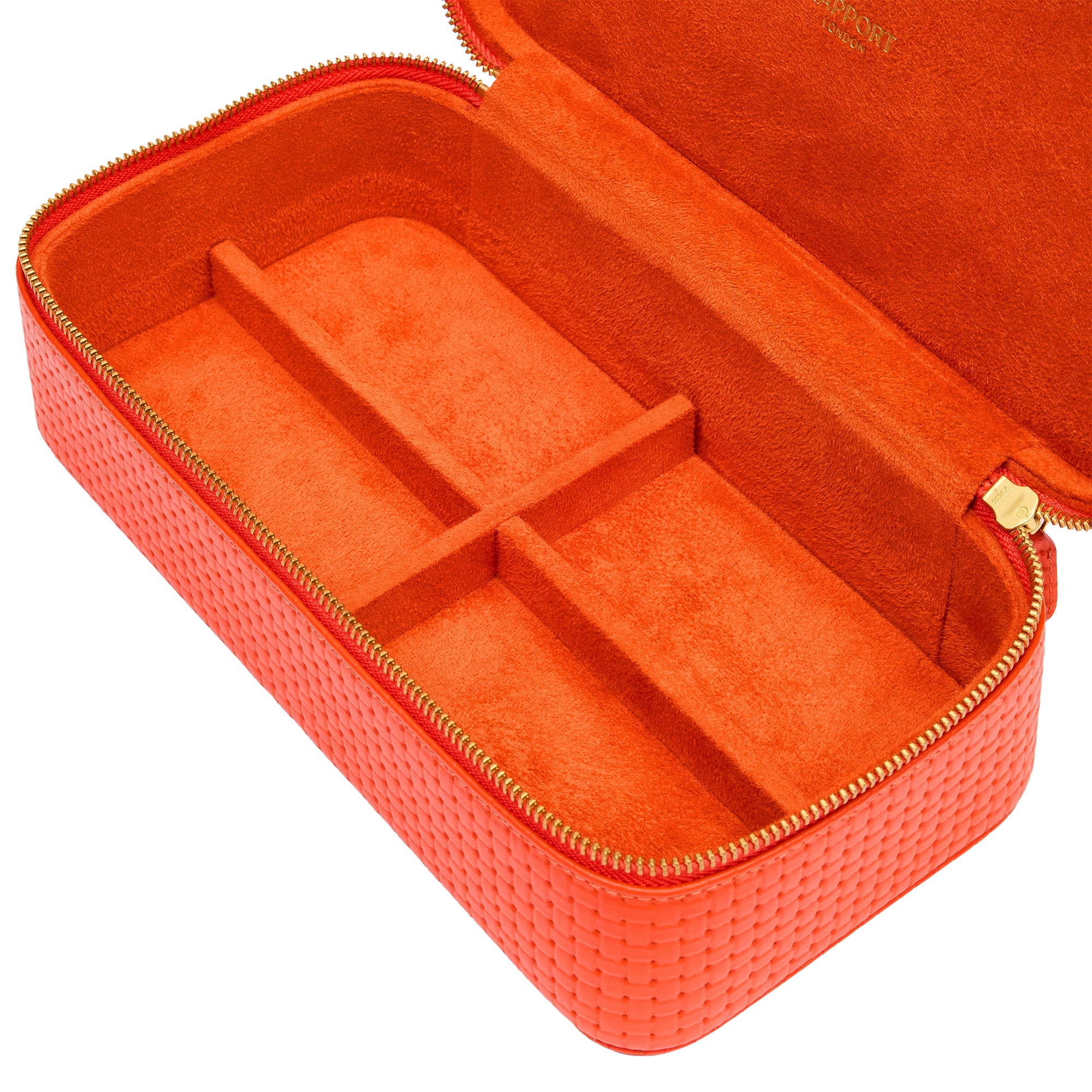 Charlotte Jewellery Case - Orange