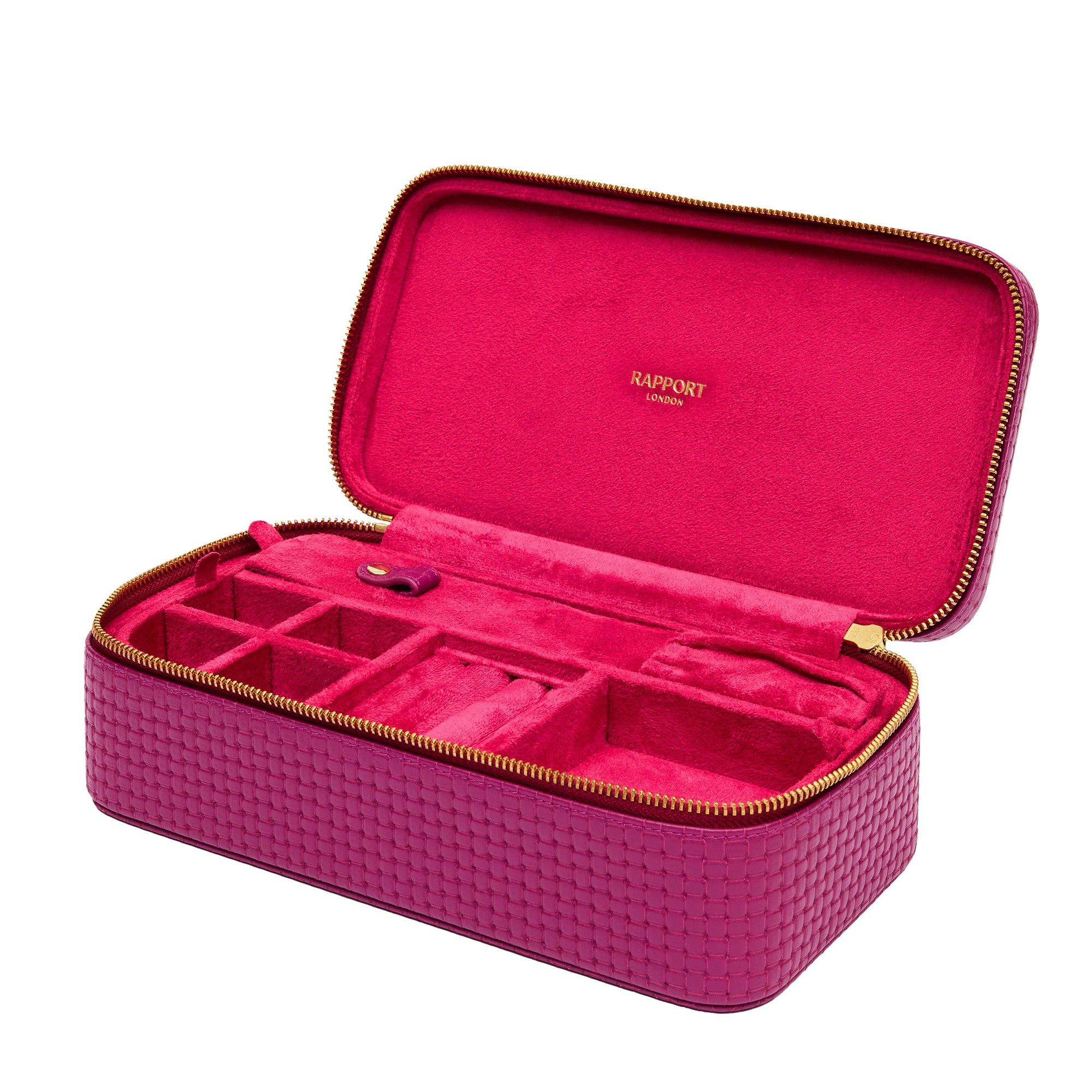 Charlotte Jewellery Case - Pink