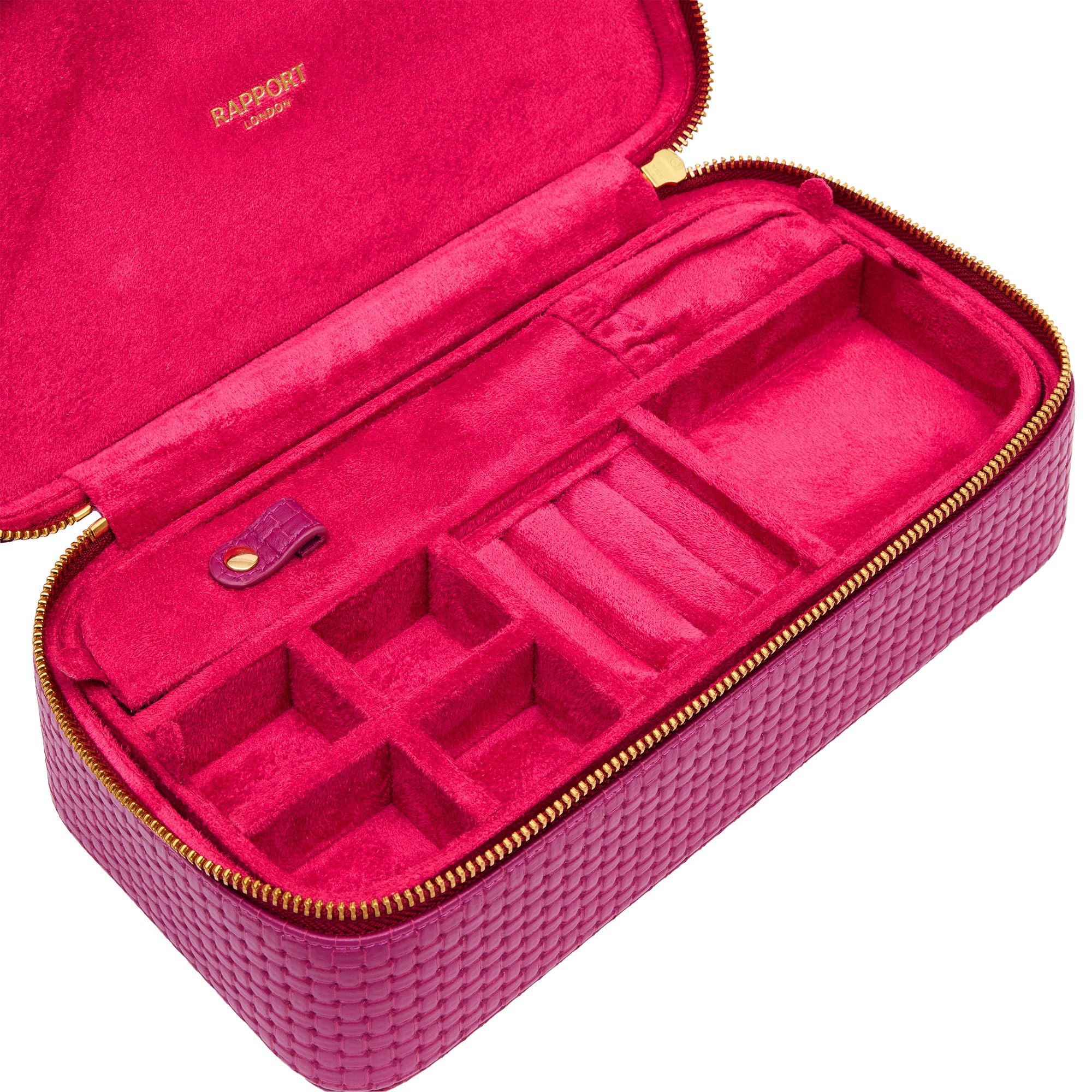 Charlotte Jewellery Case - Pink