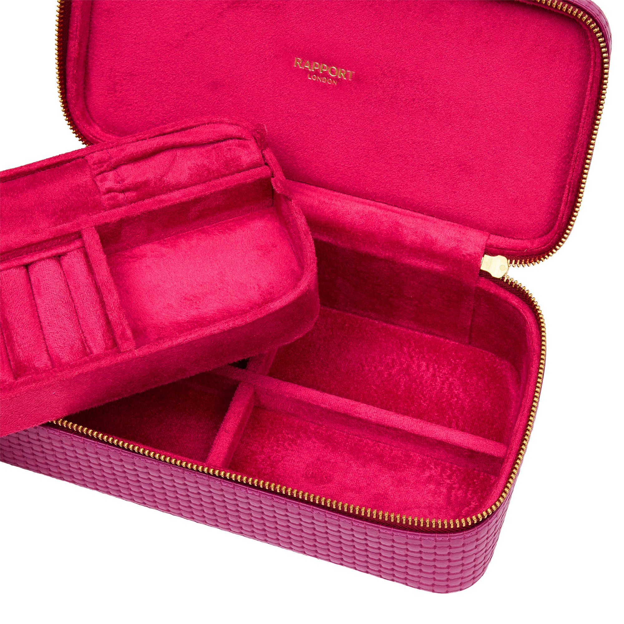 Charlotte Jewellery Case - Pink