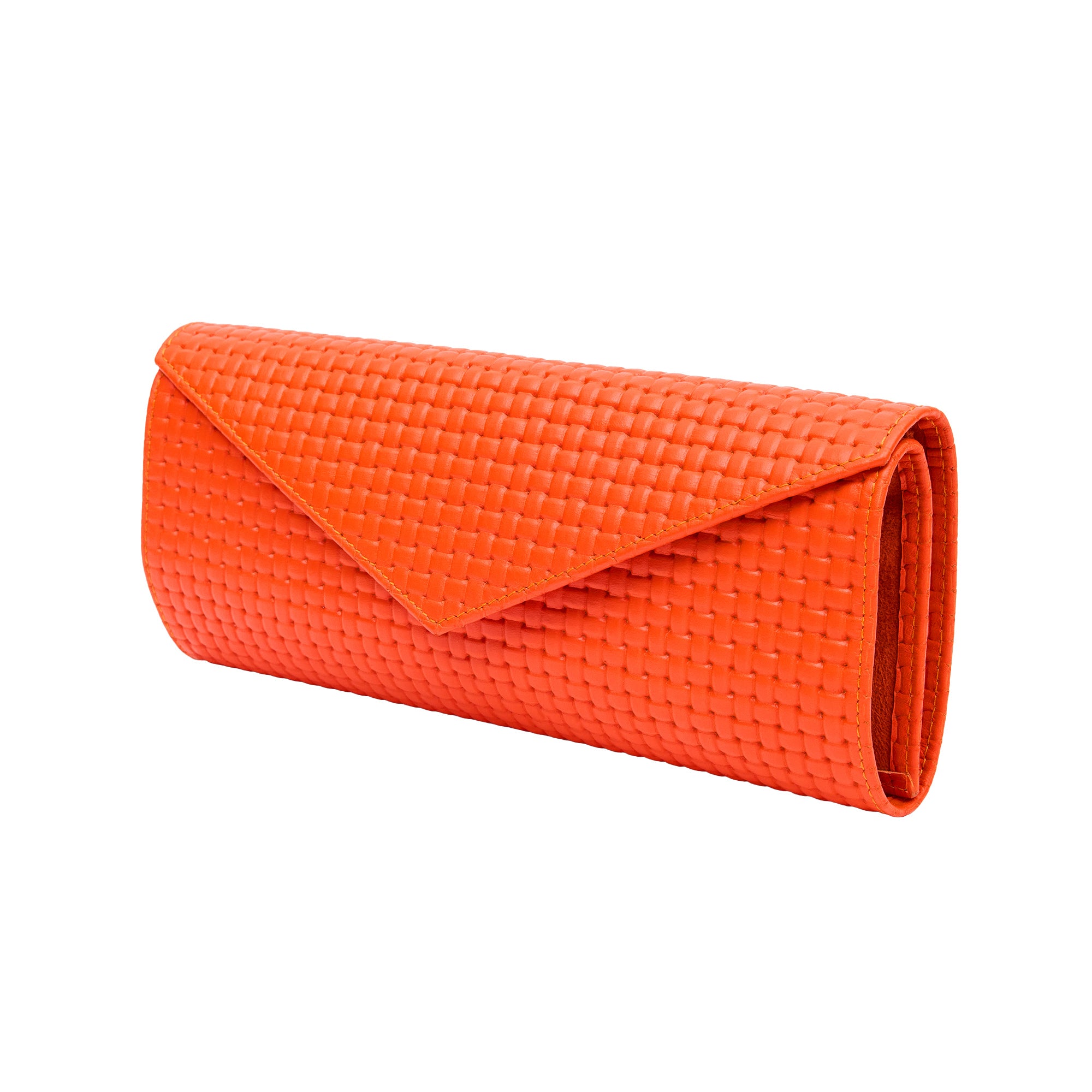 Charlotte Jewellery Roll - Orange