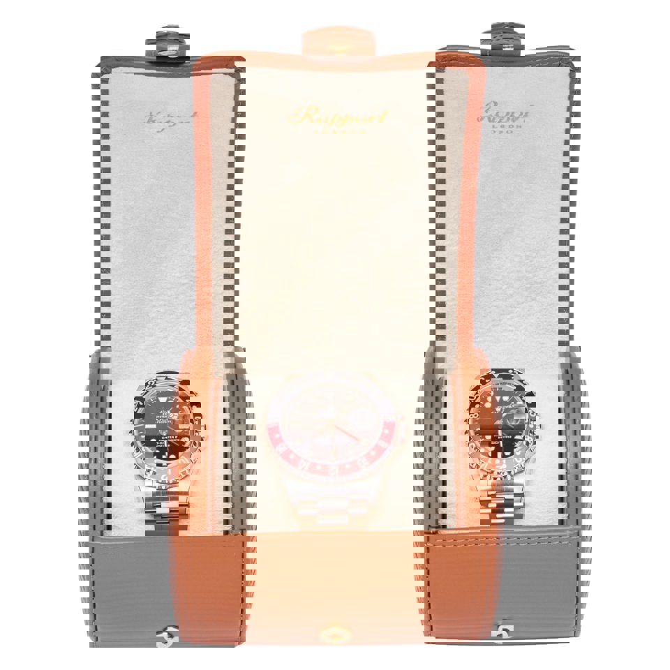 Nova Single Watch Roll - Tan