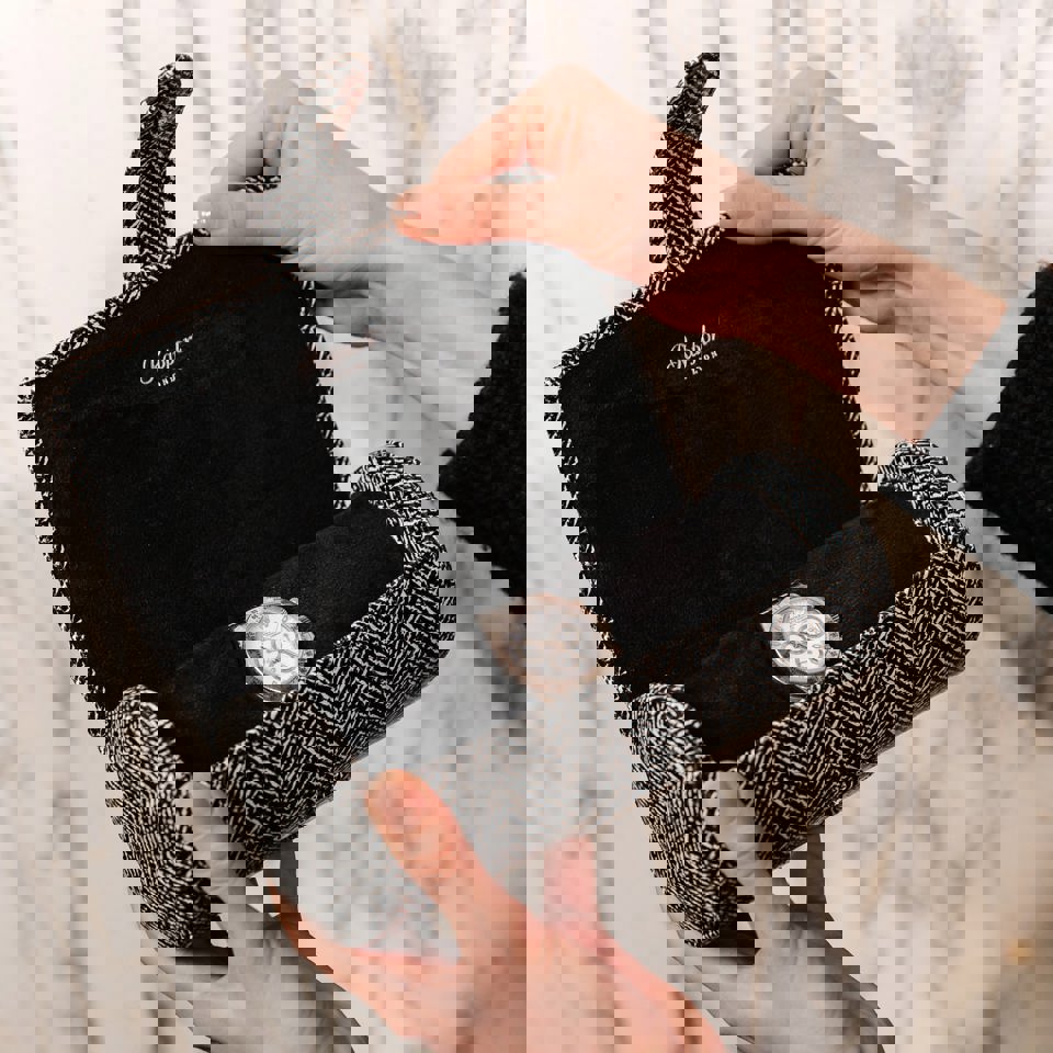 Marlow Three Watch Roll - Black