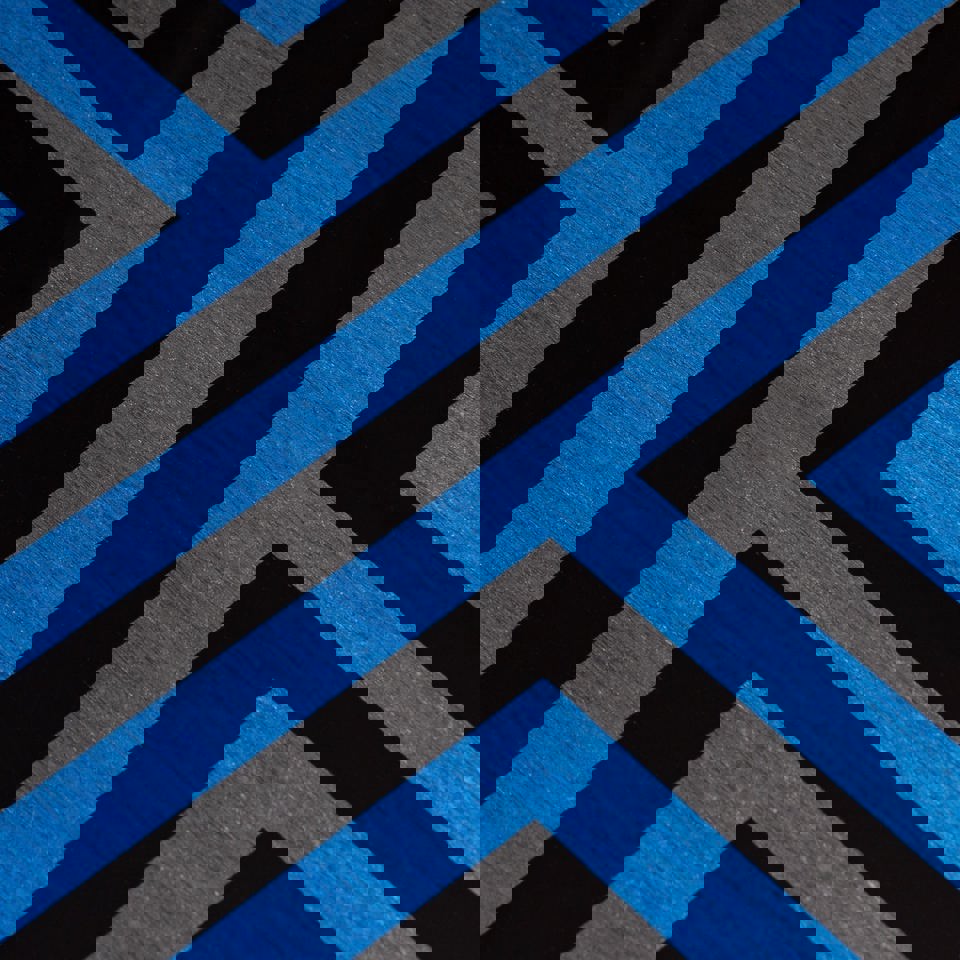 Labyrinth Ten Watch Box - Blue