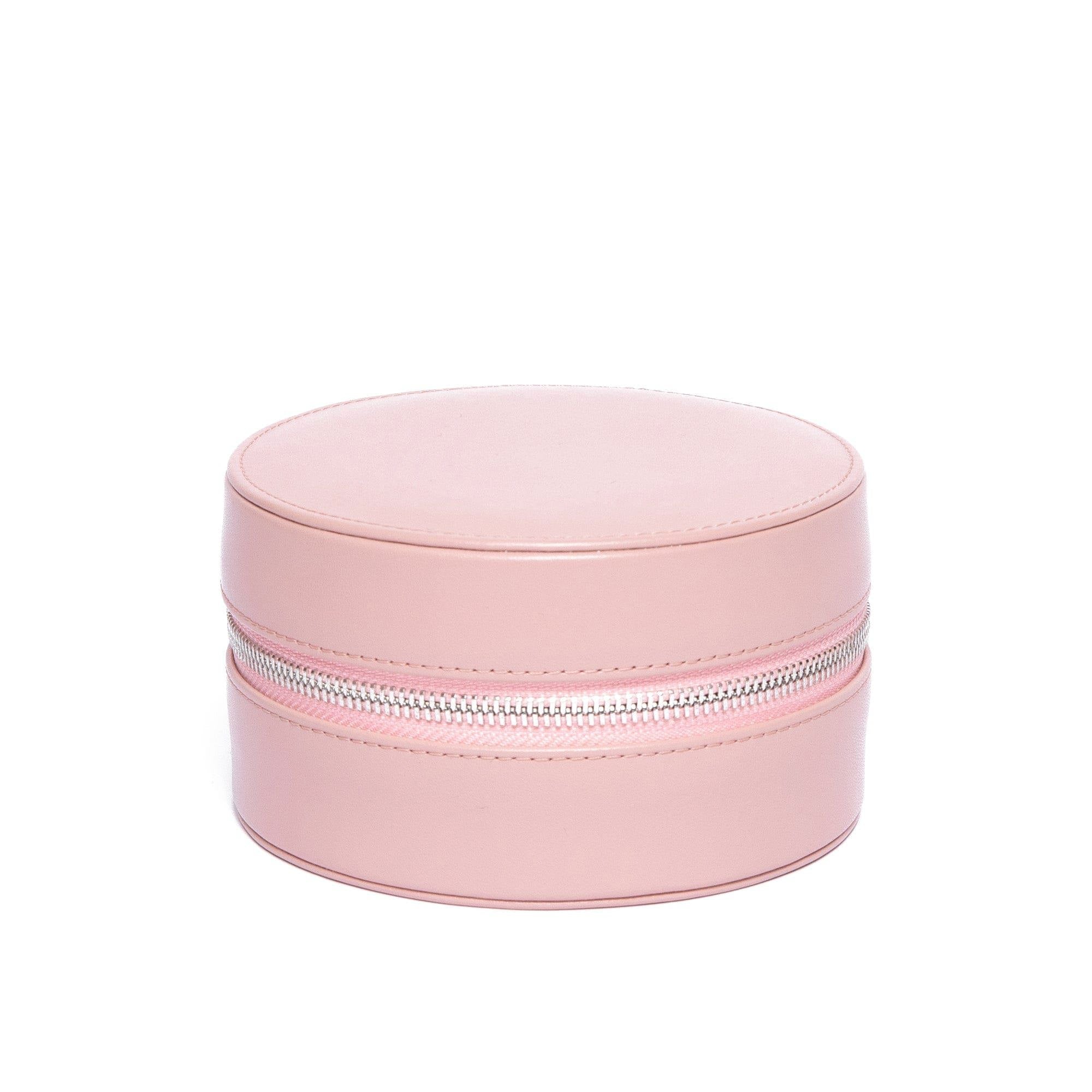 Victoria Travel Jewellery Case - Pink