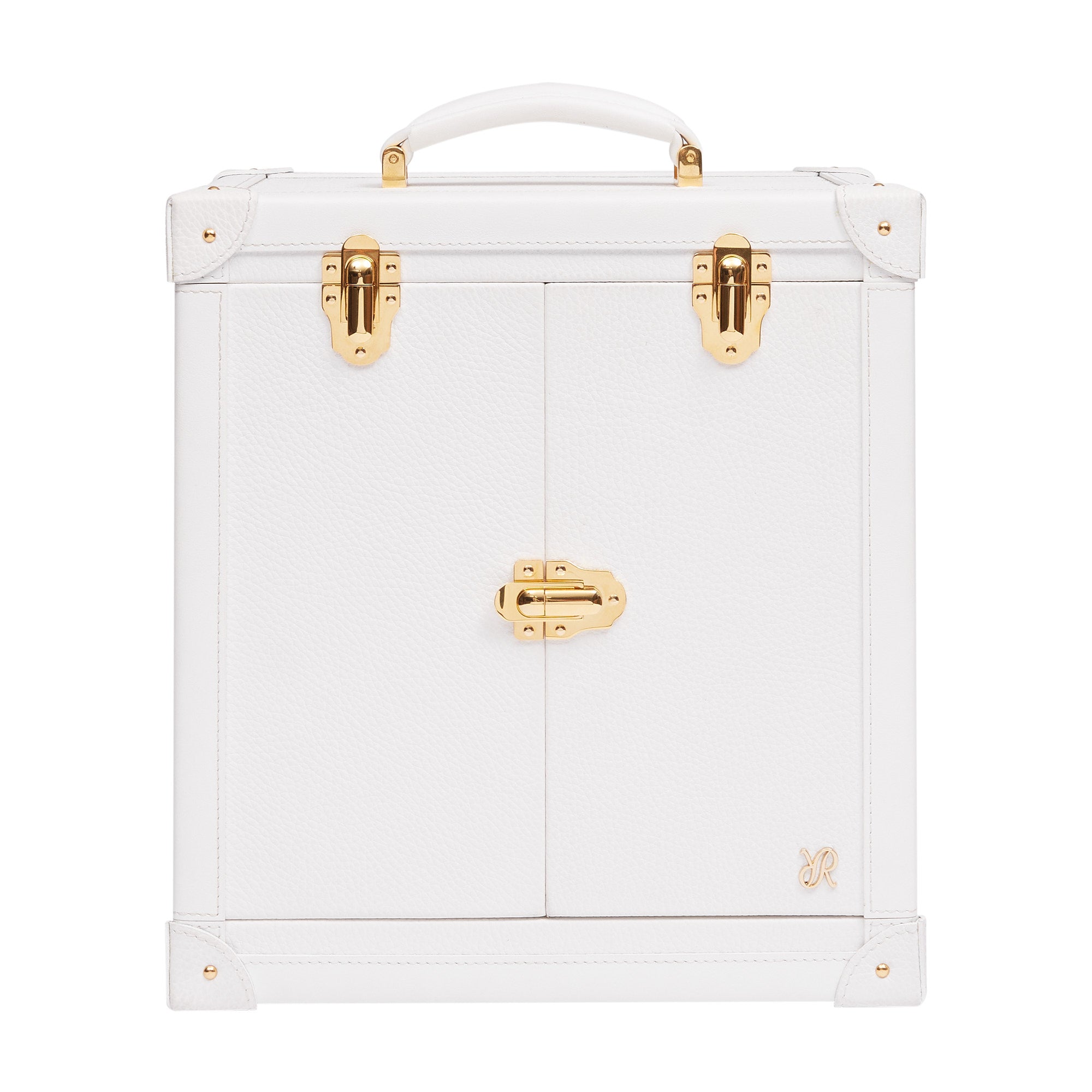 Deluxe Jewellery and Accessory Trunk White