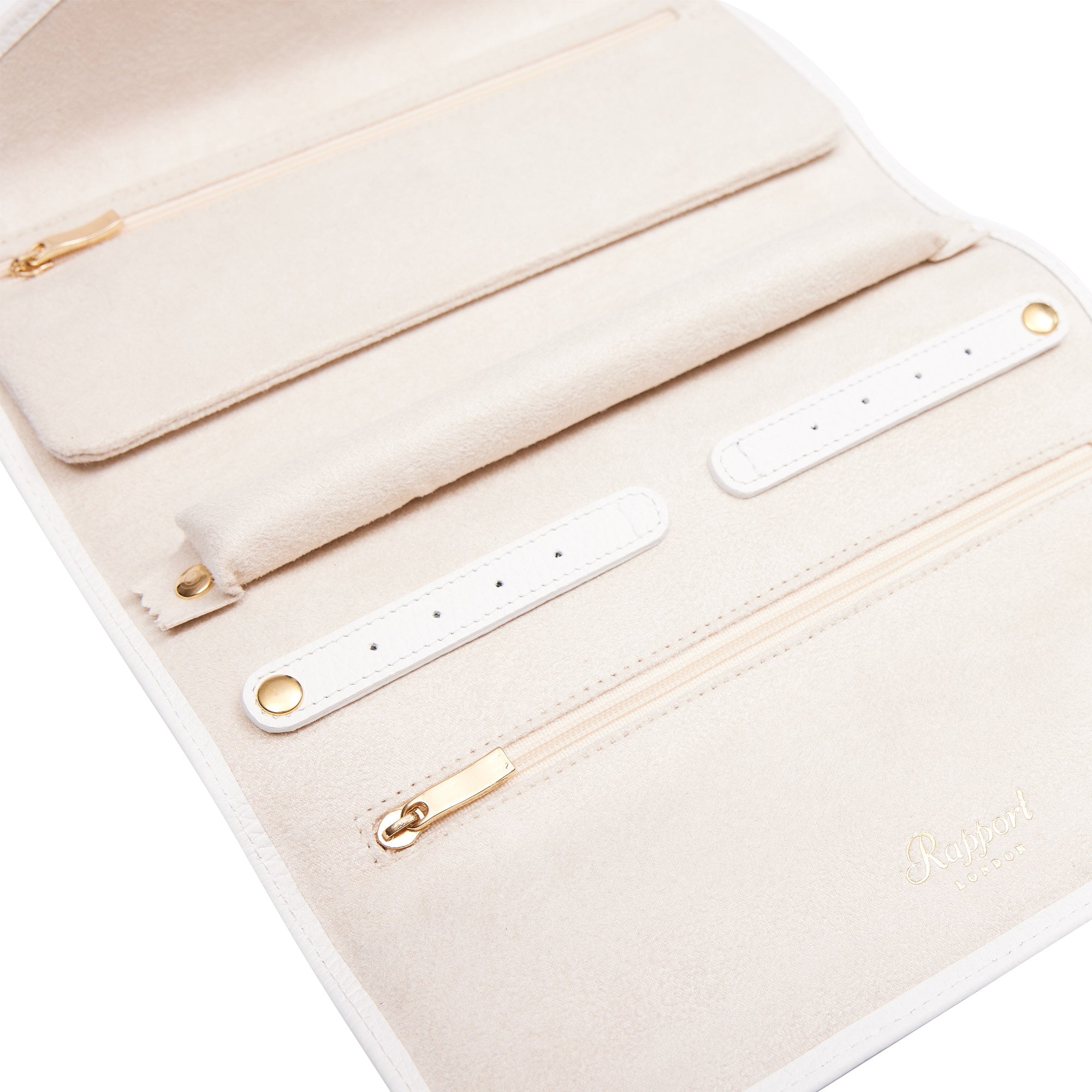 Jewellery Roll - White