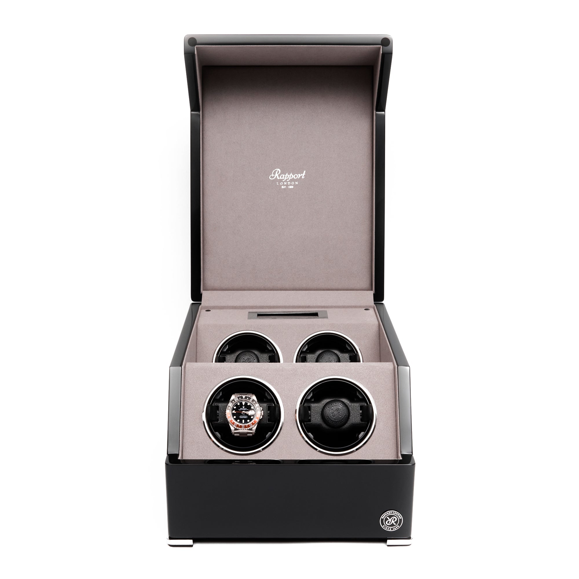 Perpetua III Quad Watch Winder - Black