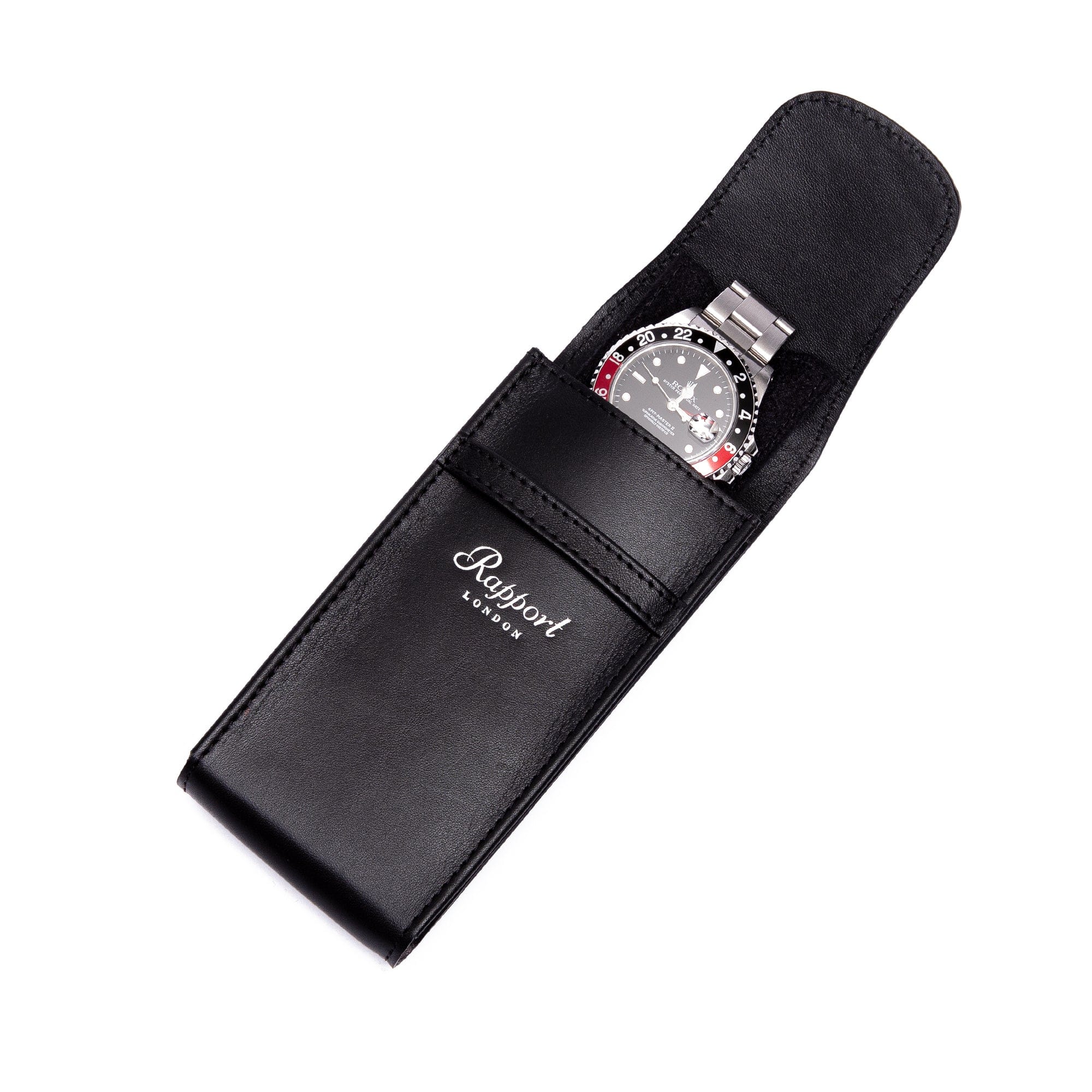 Rapport-Watch Accessories-Hyde Park Watch Pouch-Black