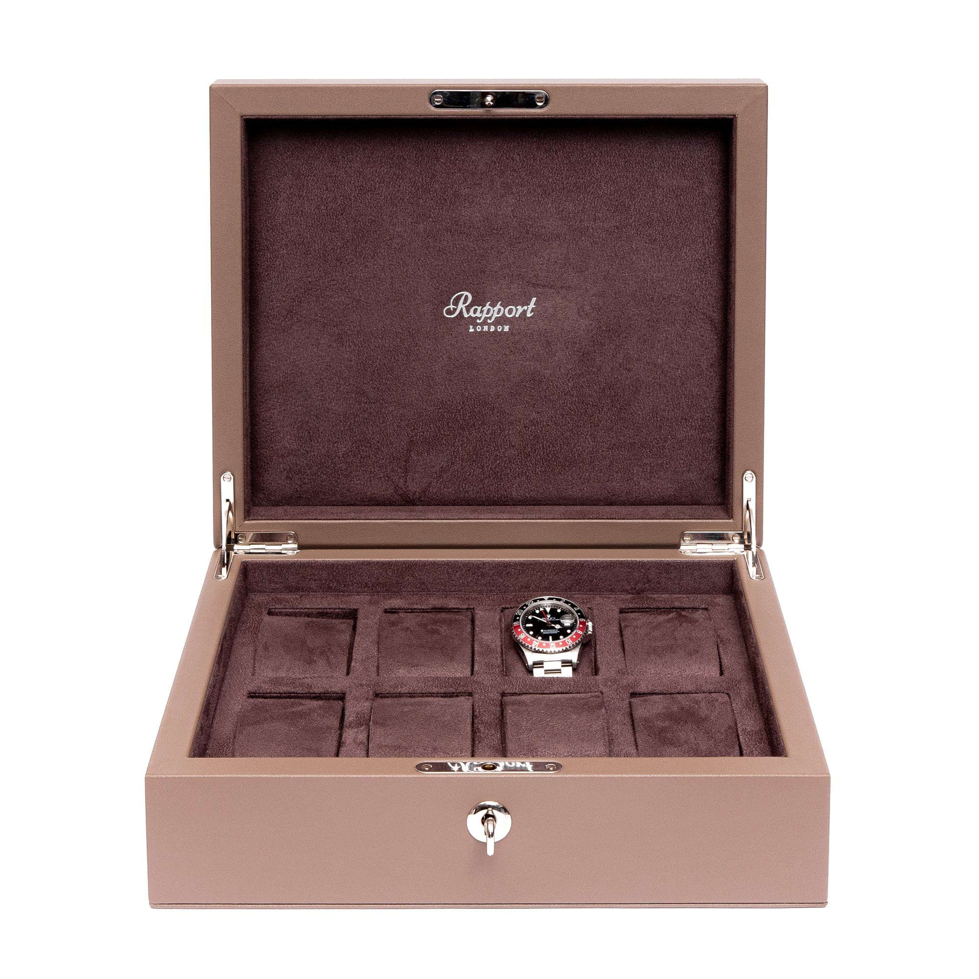 Rapport-Watch Box-Vantage Eight Watch Box-Brown