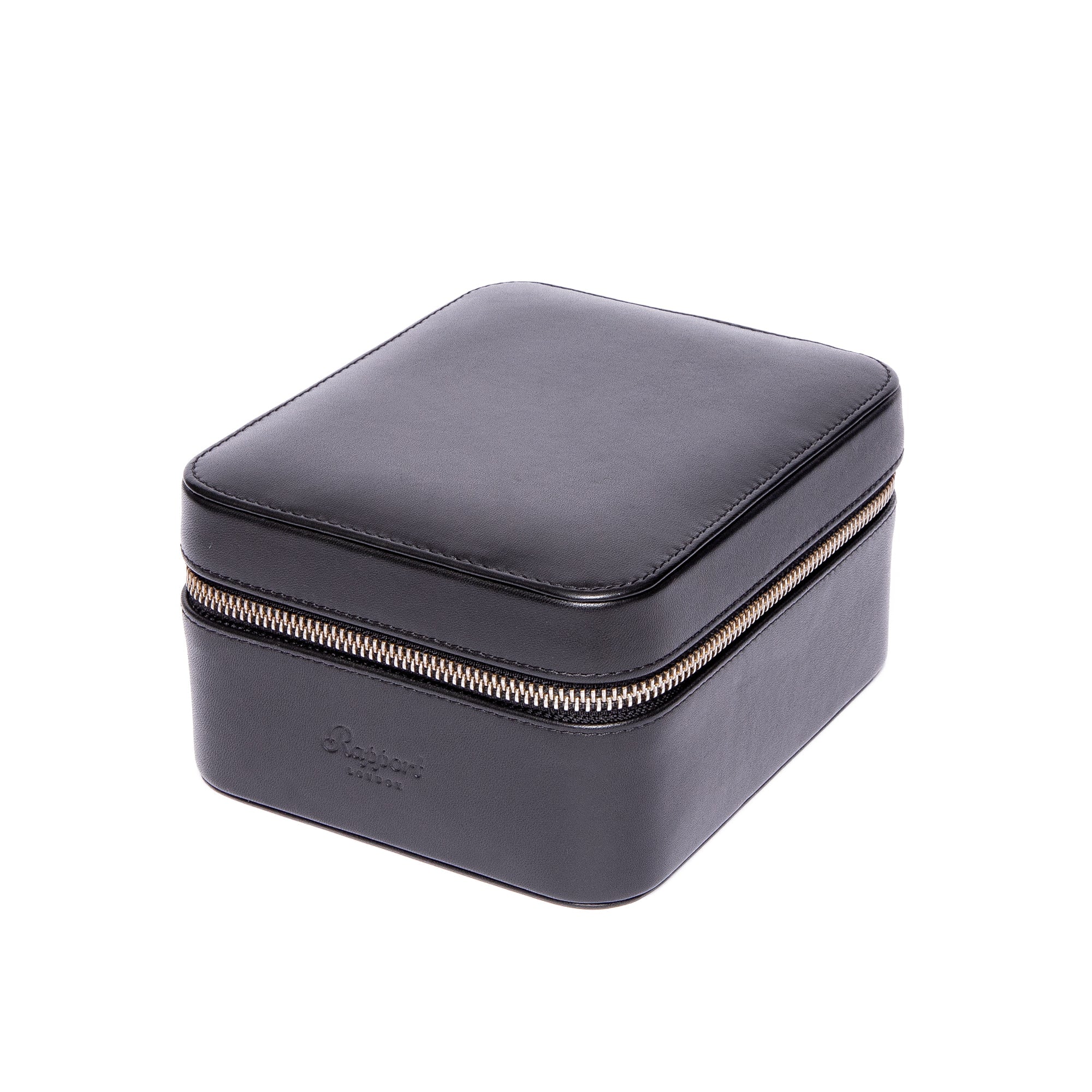 Rapport-Watch Accessories-Hyde Park Two Watch Zip Case-Black