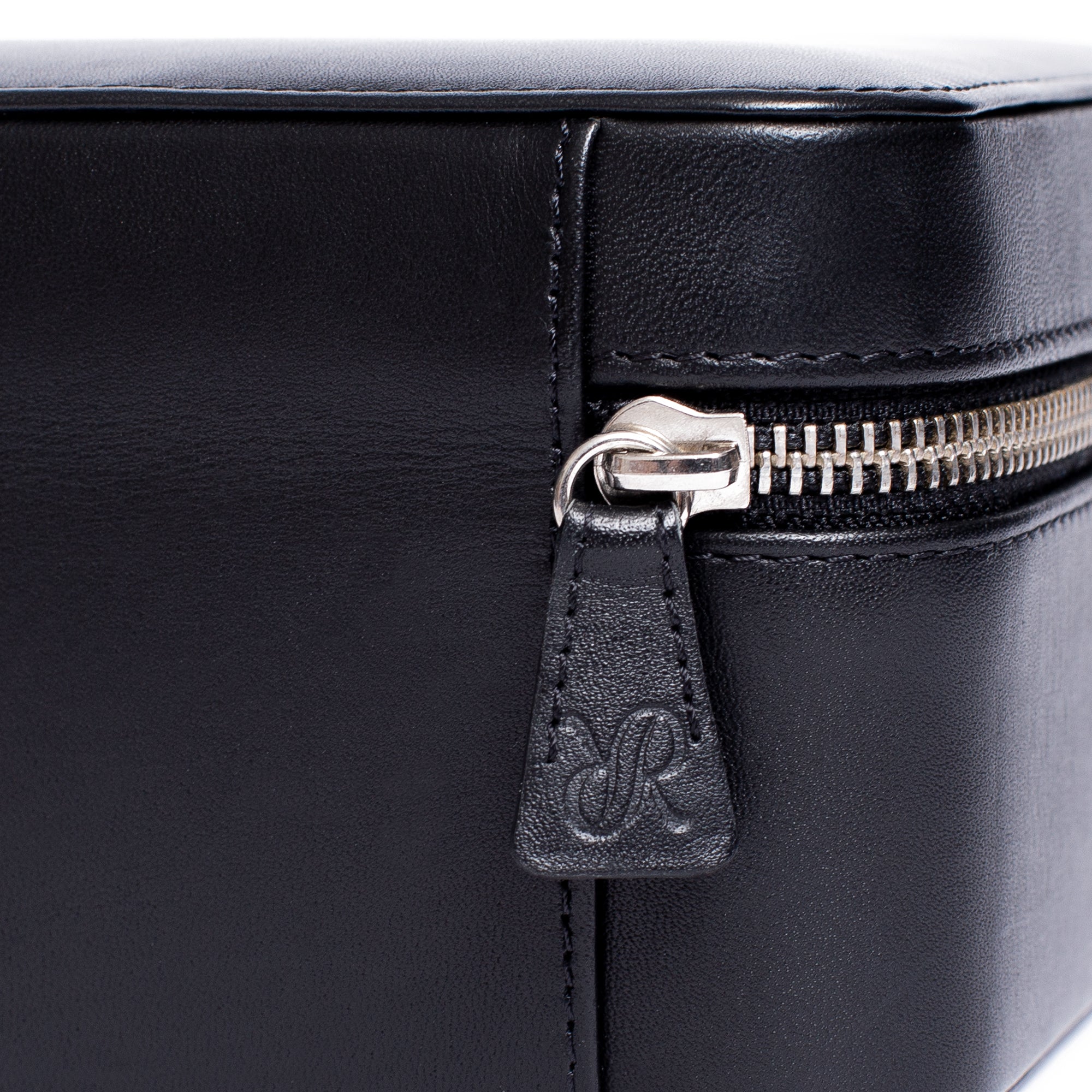 Rapport-Watch Accessories-Hyde Park Two Watch Zip Case-Black