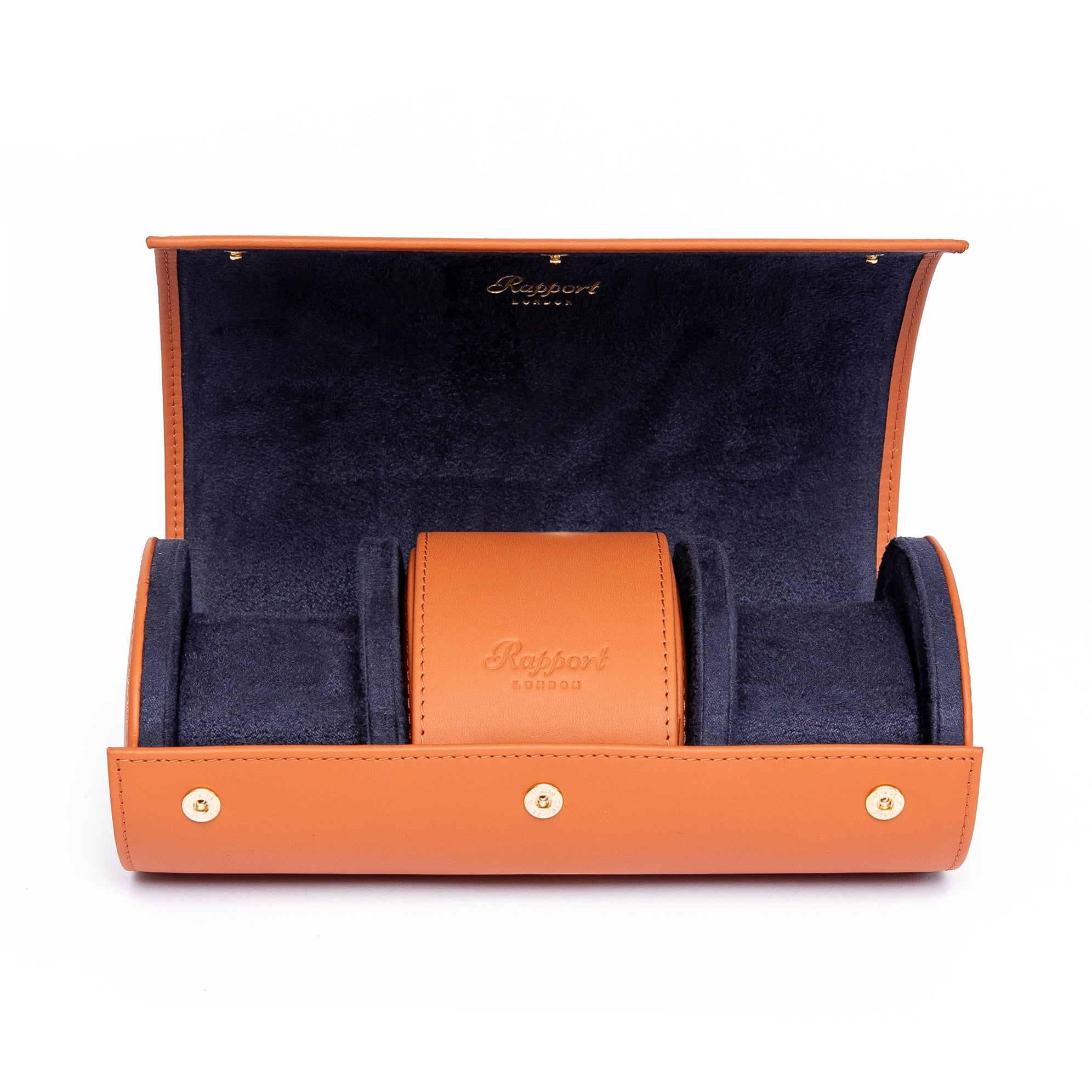 Sample Hyde Park Three Watch Roll - Tan