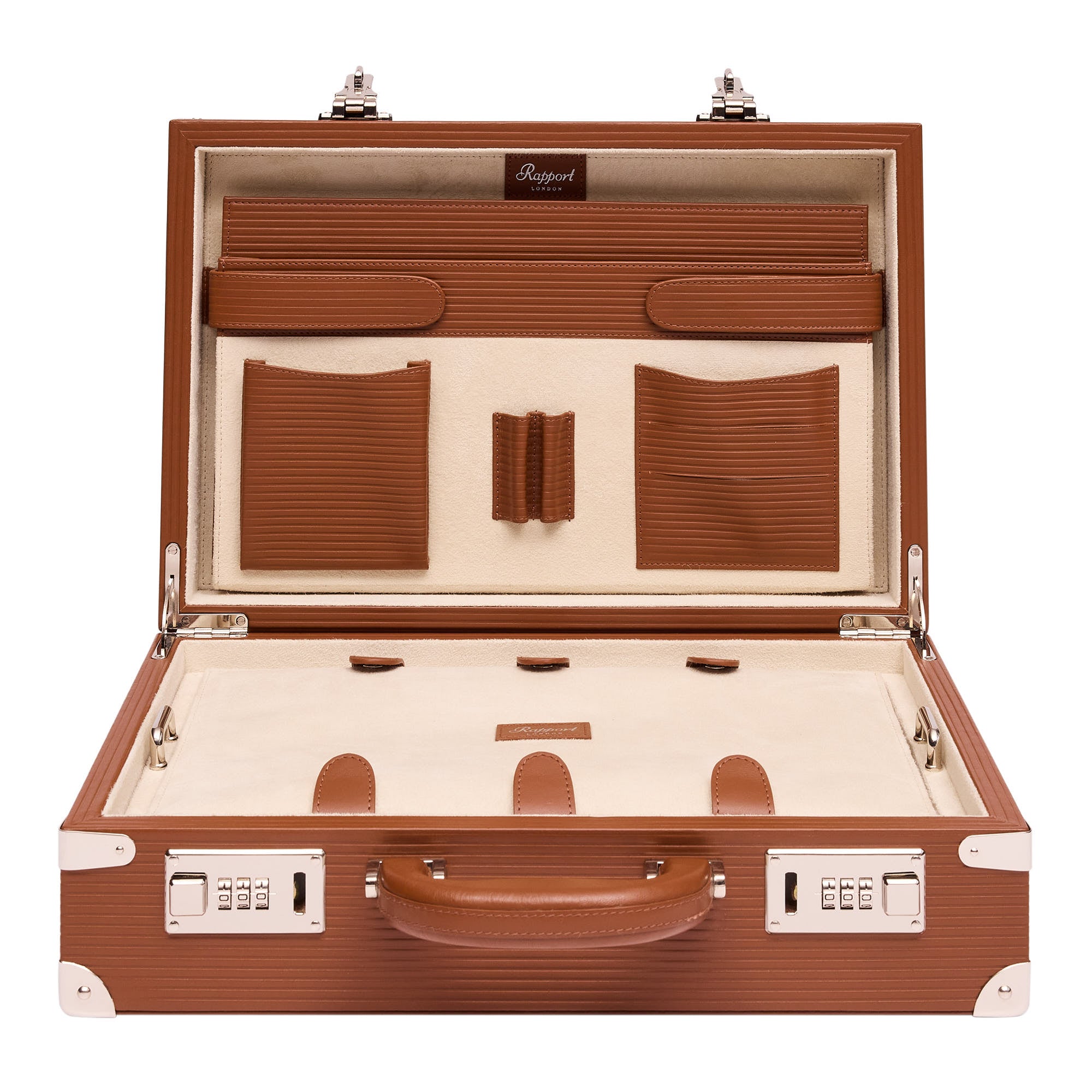 Nova Ten Watch Briefcase - Tan