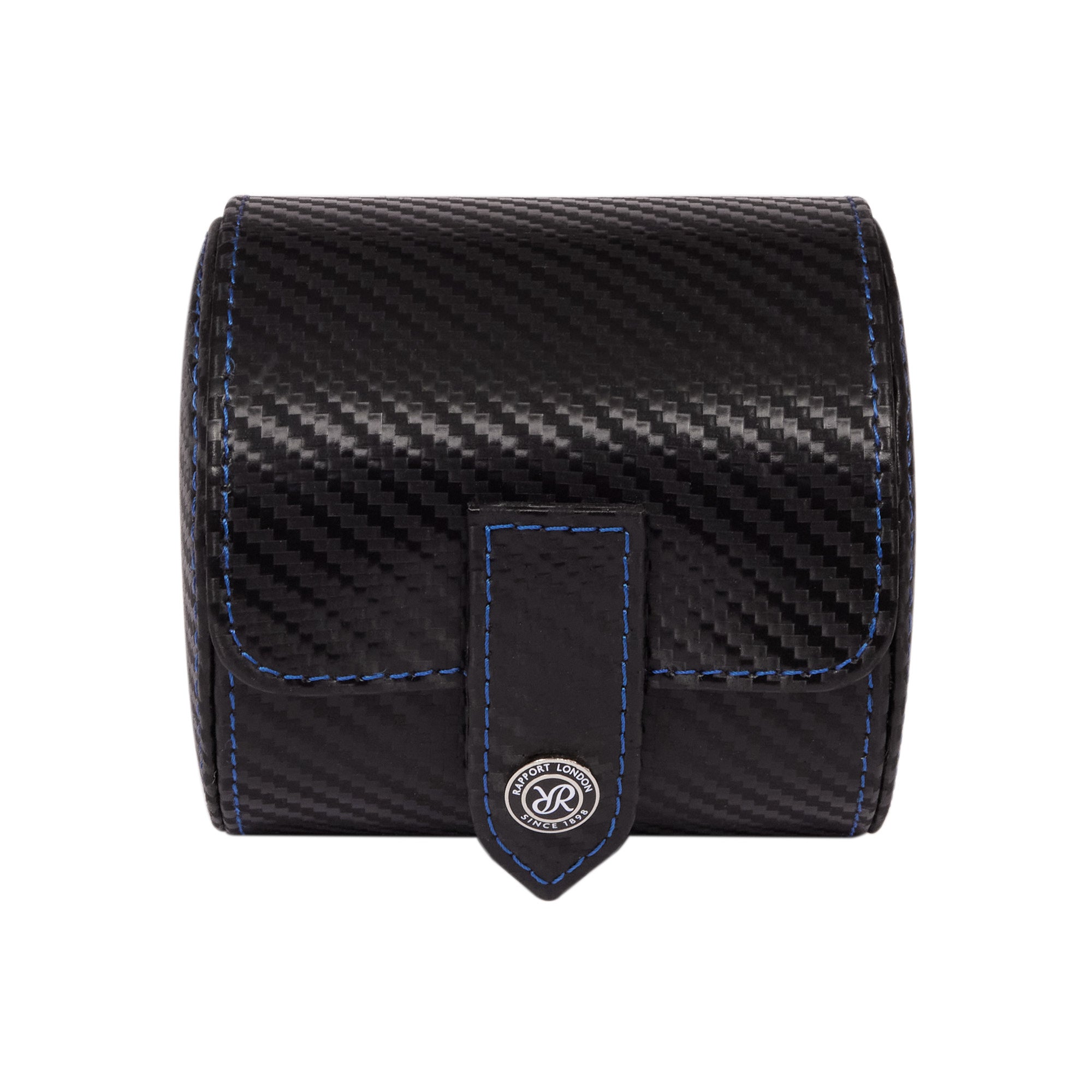 Carbon Single Watch Roll - Black