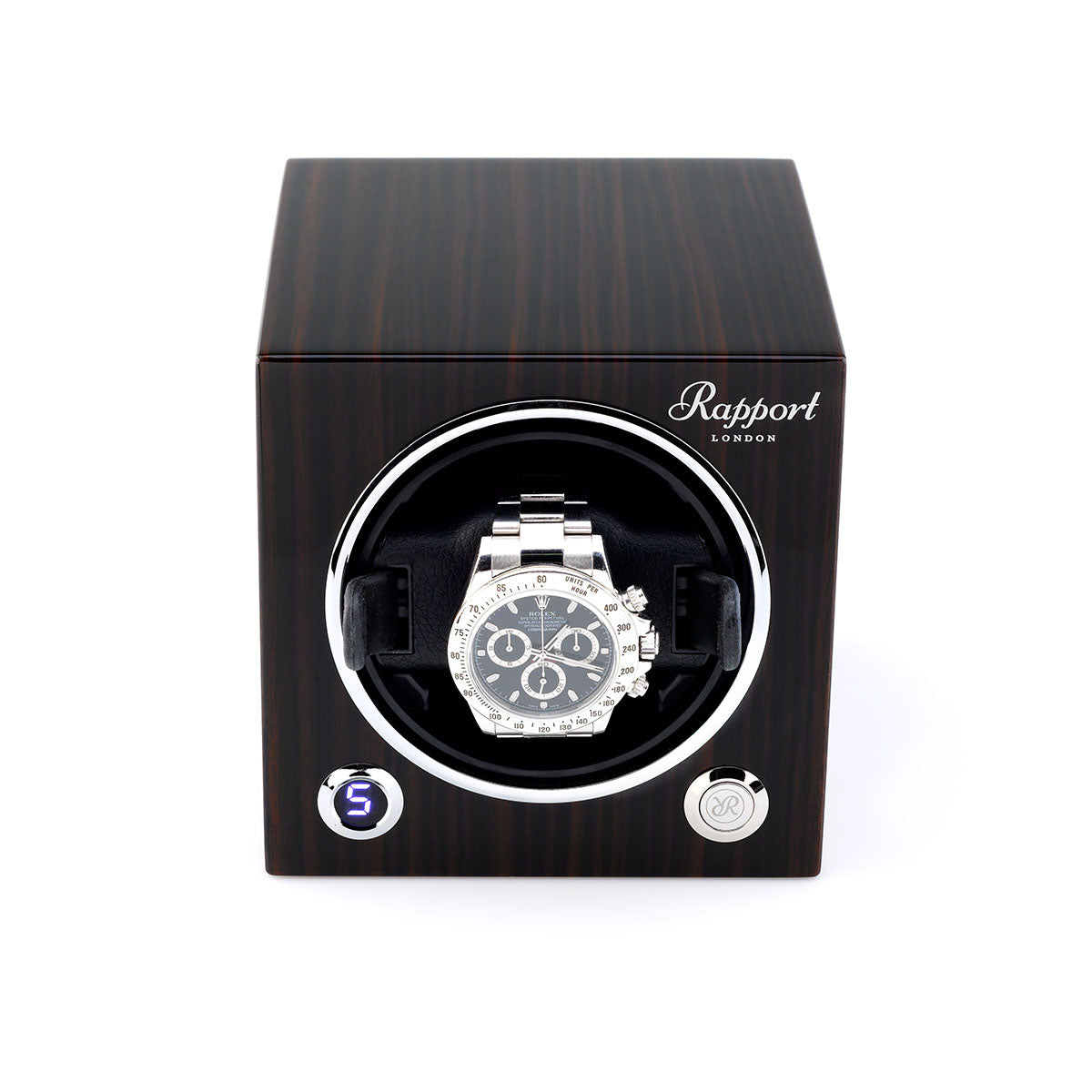 Sample EVO MKII Single Watch Winder - Macassar