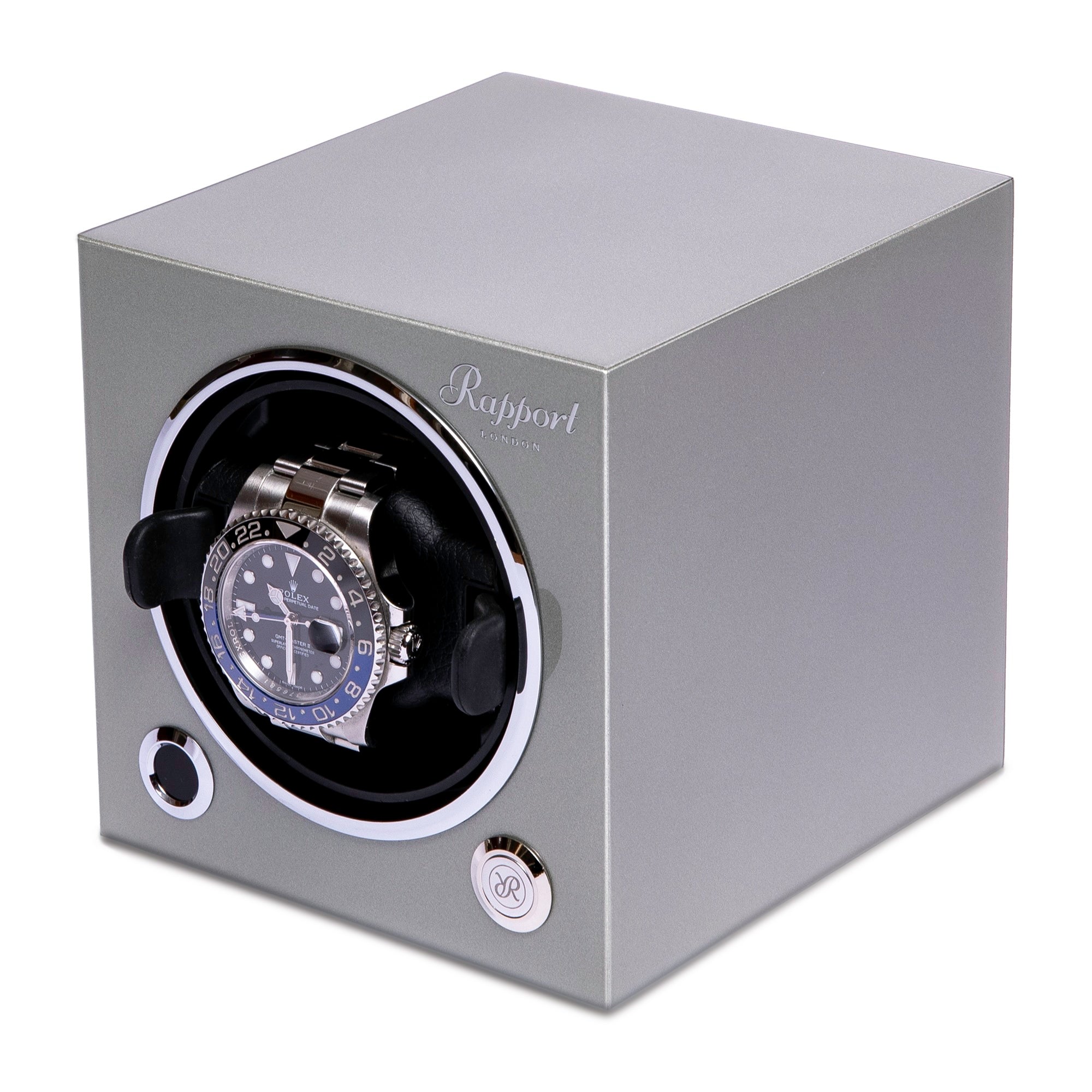 Sample EVO MKIII Single Watch Winder - Platinum Silver
