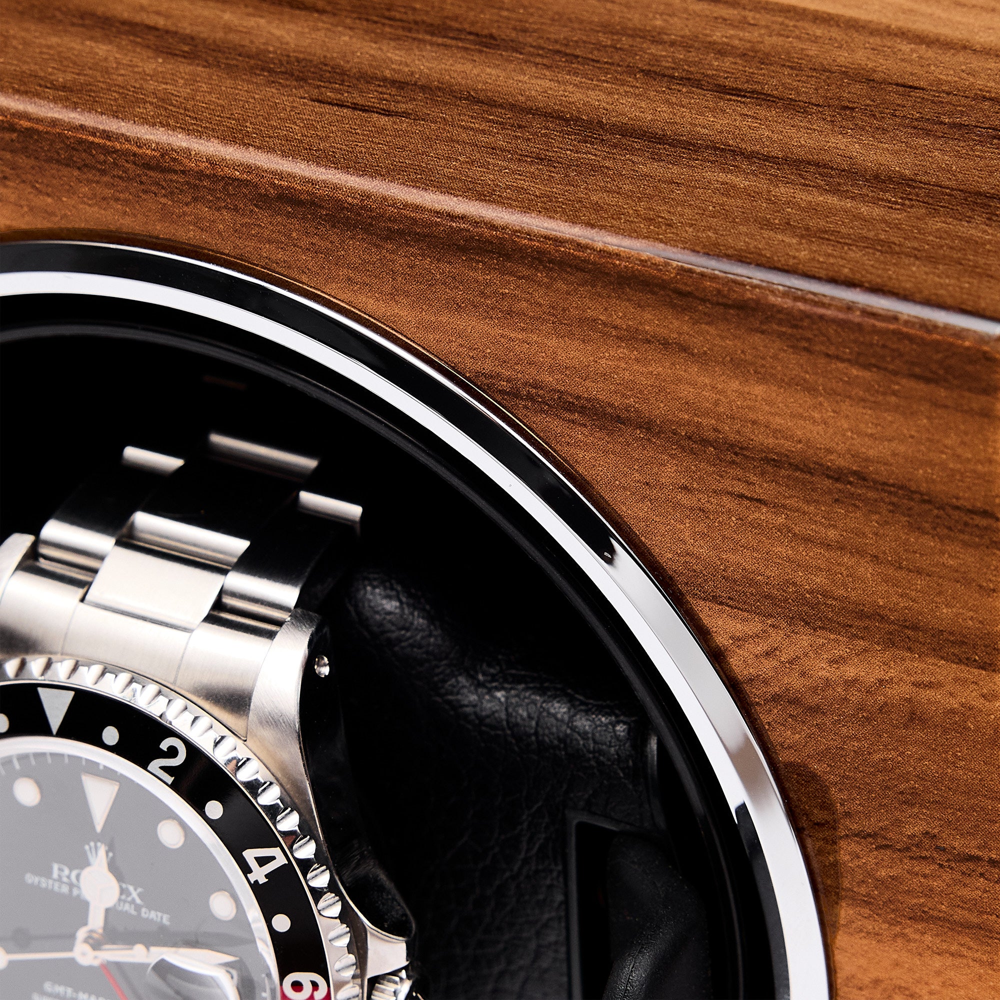 Evo Single Watch Winder - Walnut