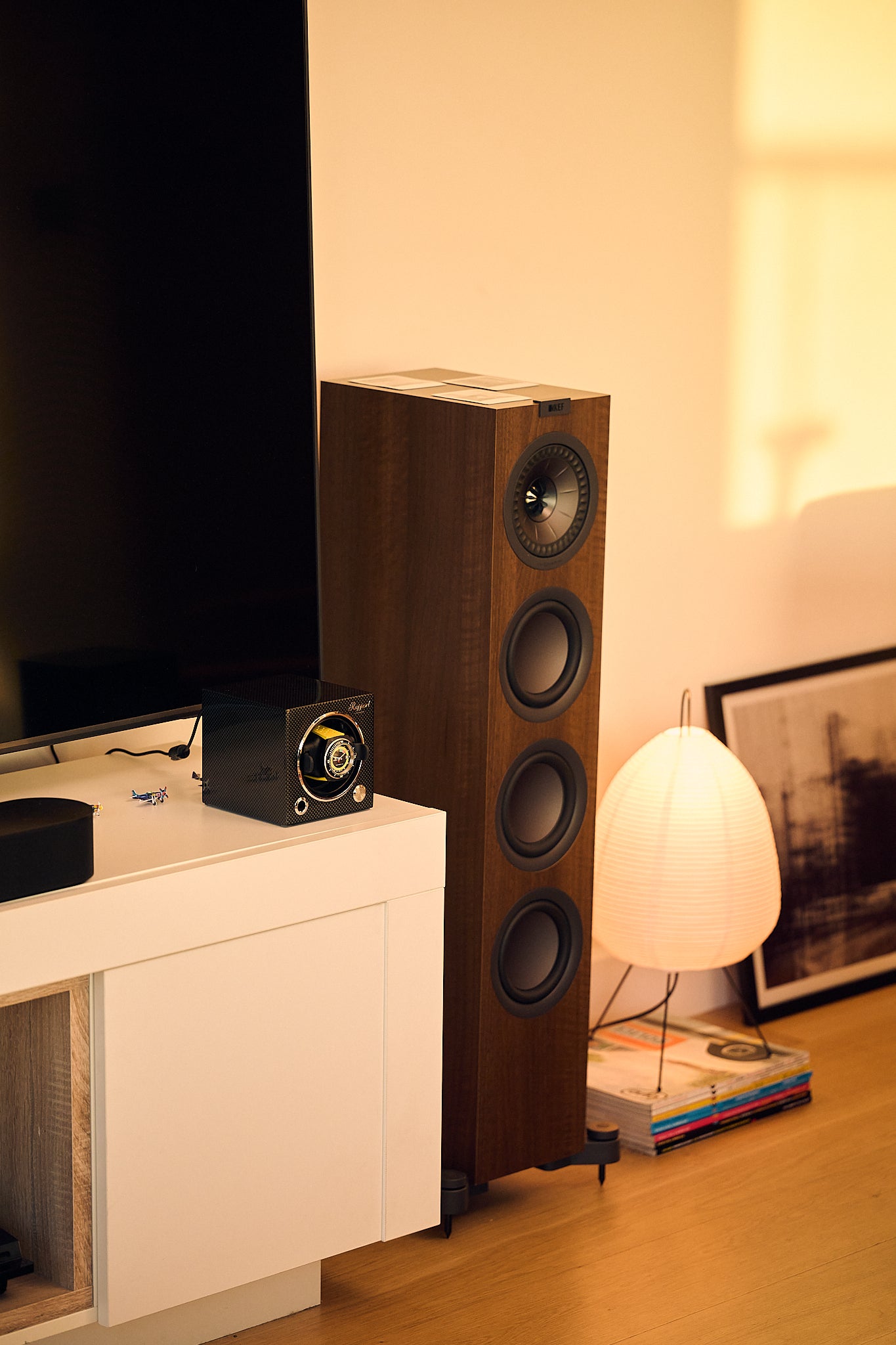 Evo Single Watch Winder - Carbon Fibre