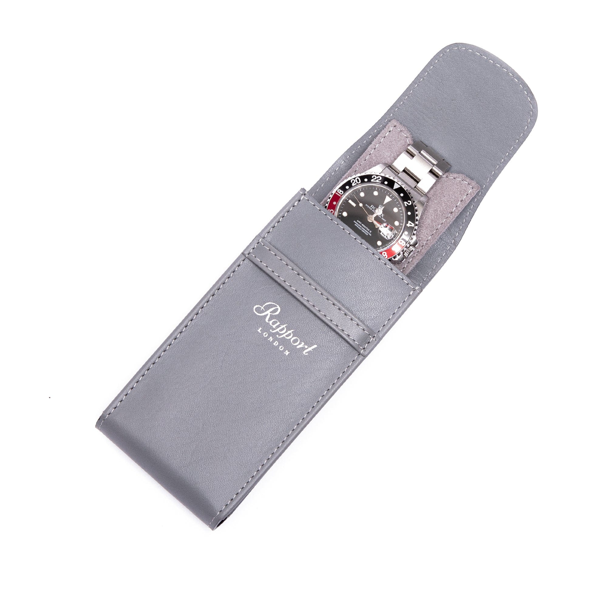 Rapport-Watch Accessories-Hyde Park Watch Pouch-Grey