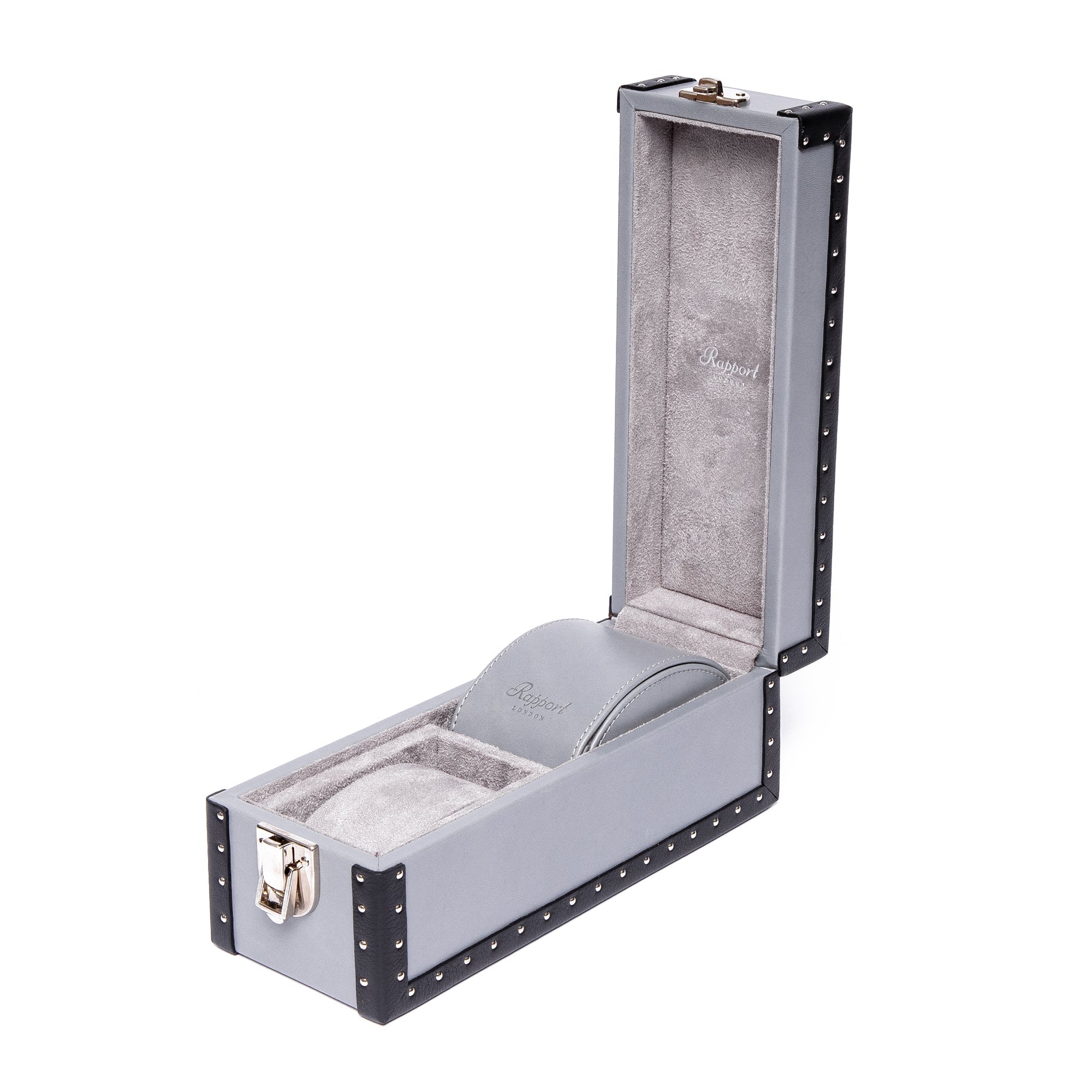 Kensington Two Watch Box - Grey