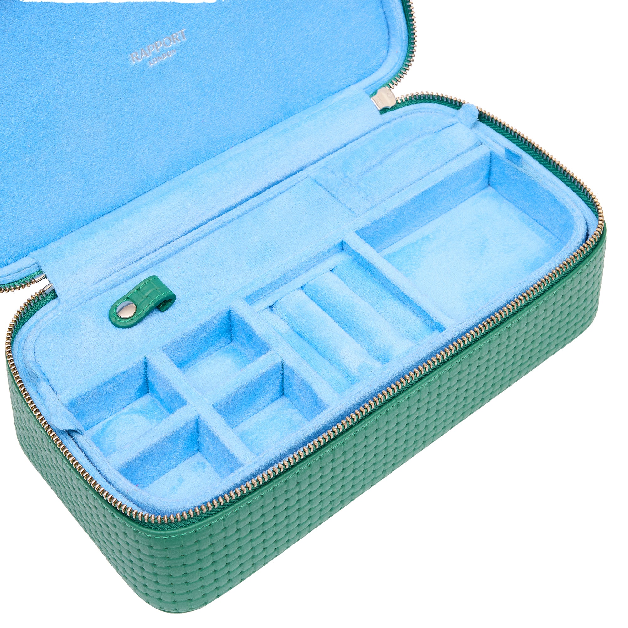 Charlotte Jewellery Case - Green