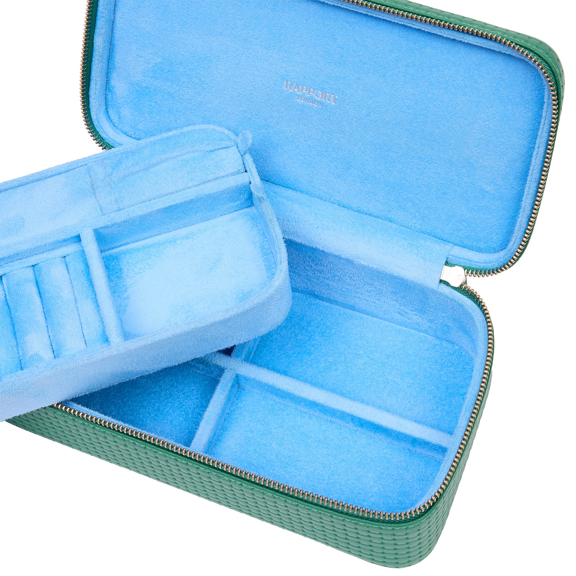 Charlotte Jewellery Case - Green