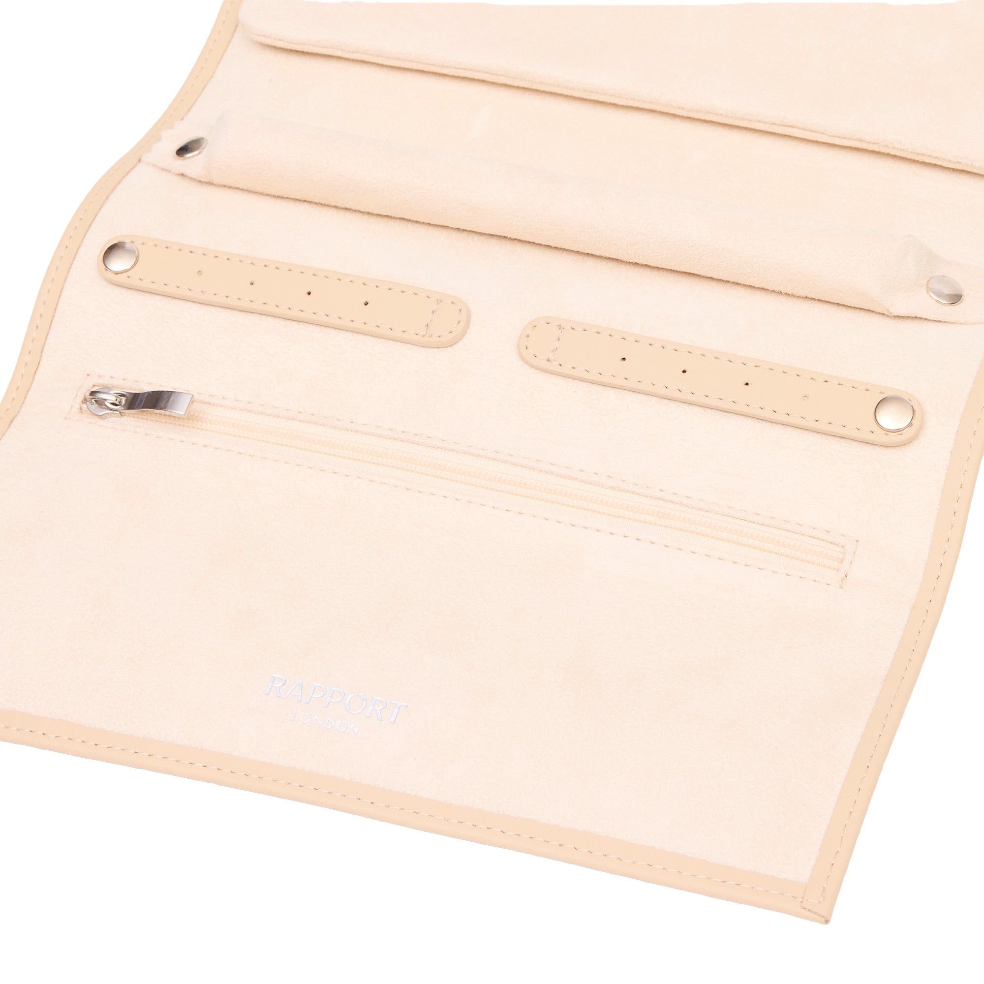 Victoria Jewellery Roll - Beige