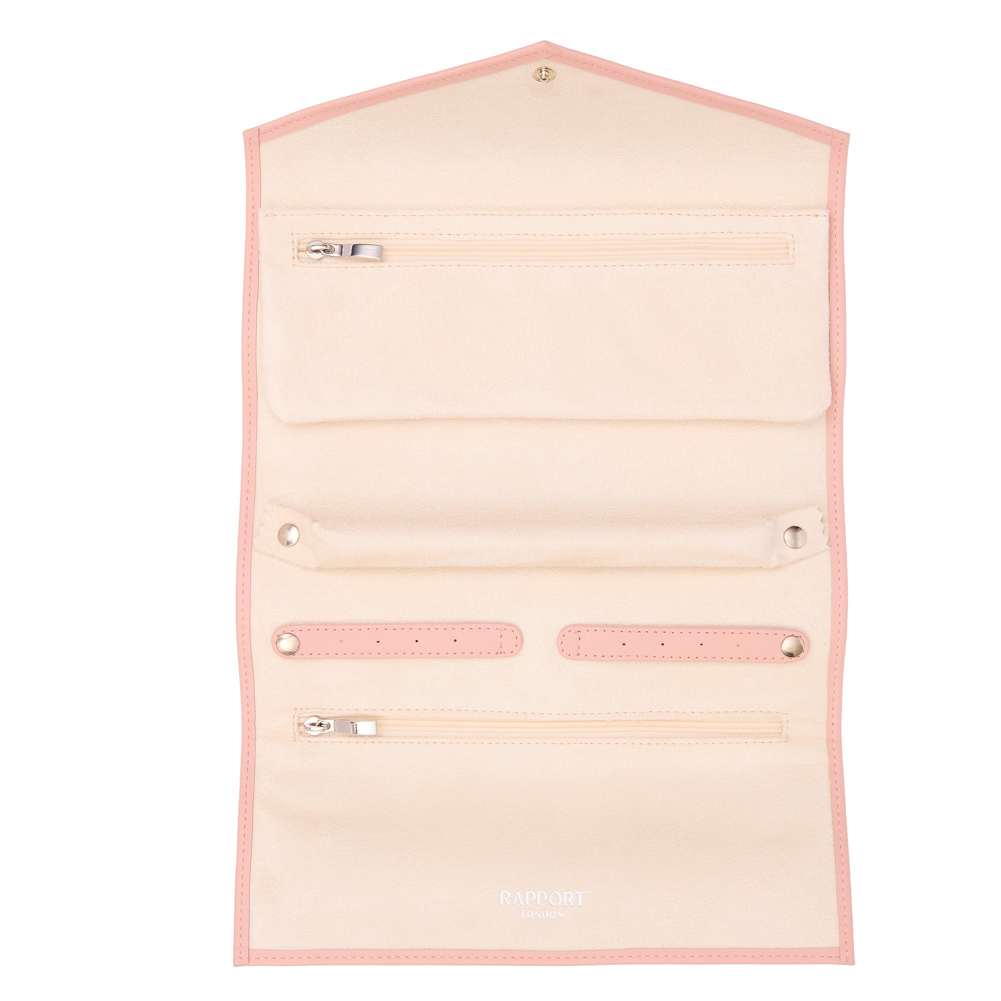 Victoria Jewellery Roll - Pink