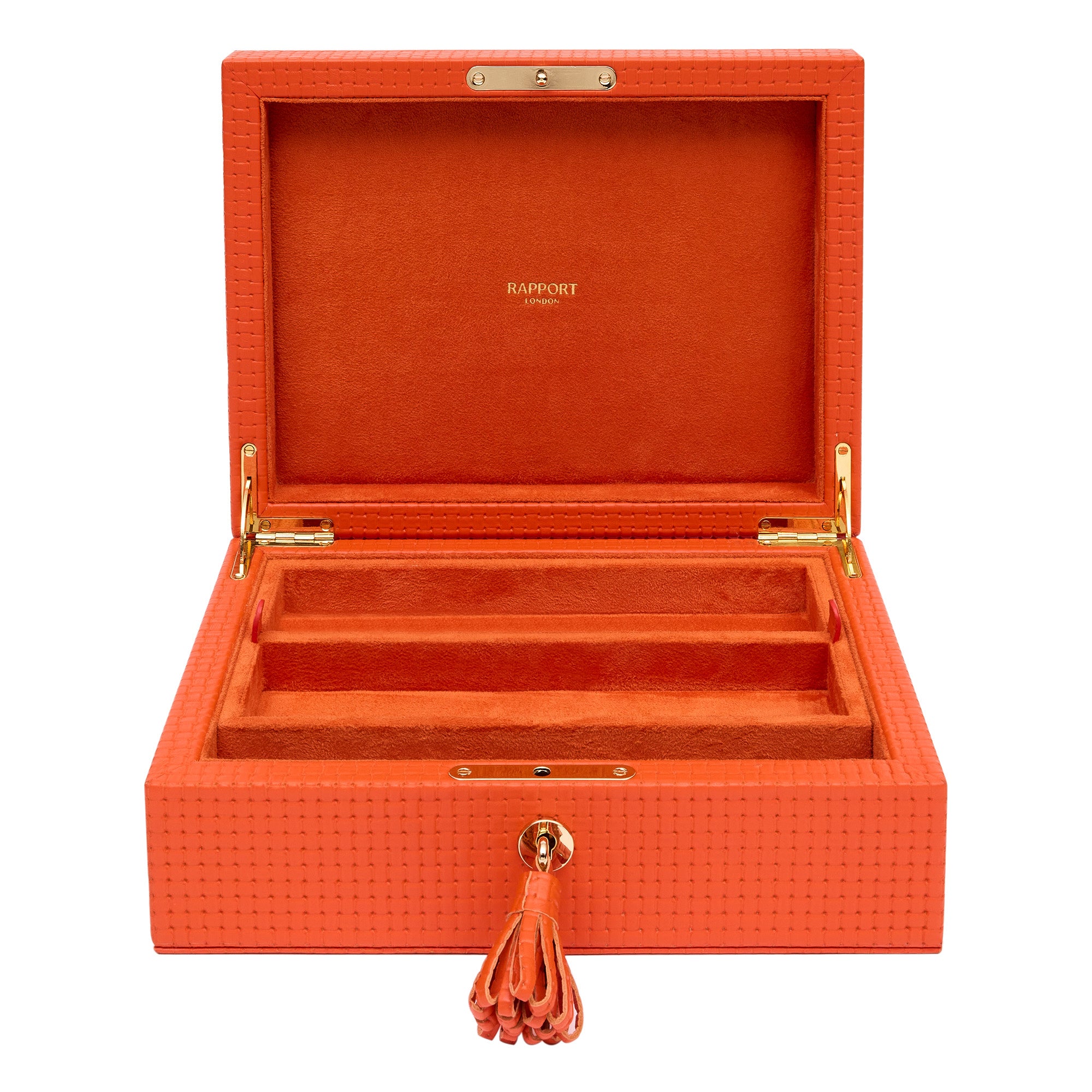 Charlotte Jewellery Box - Orange