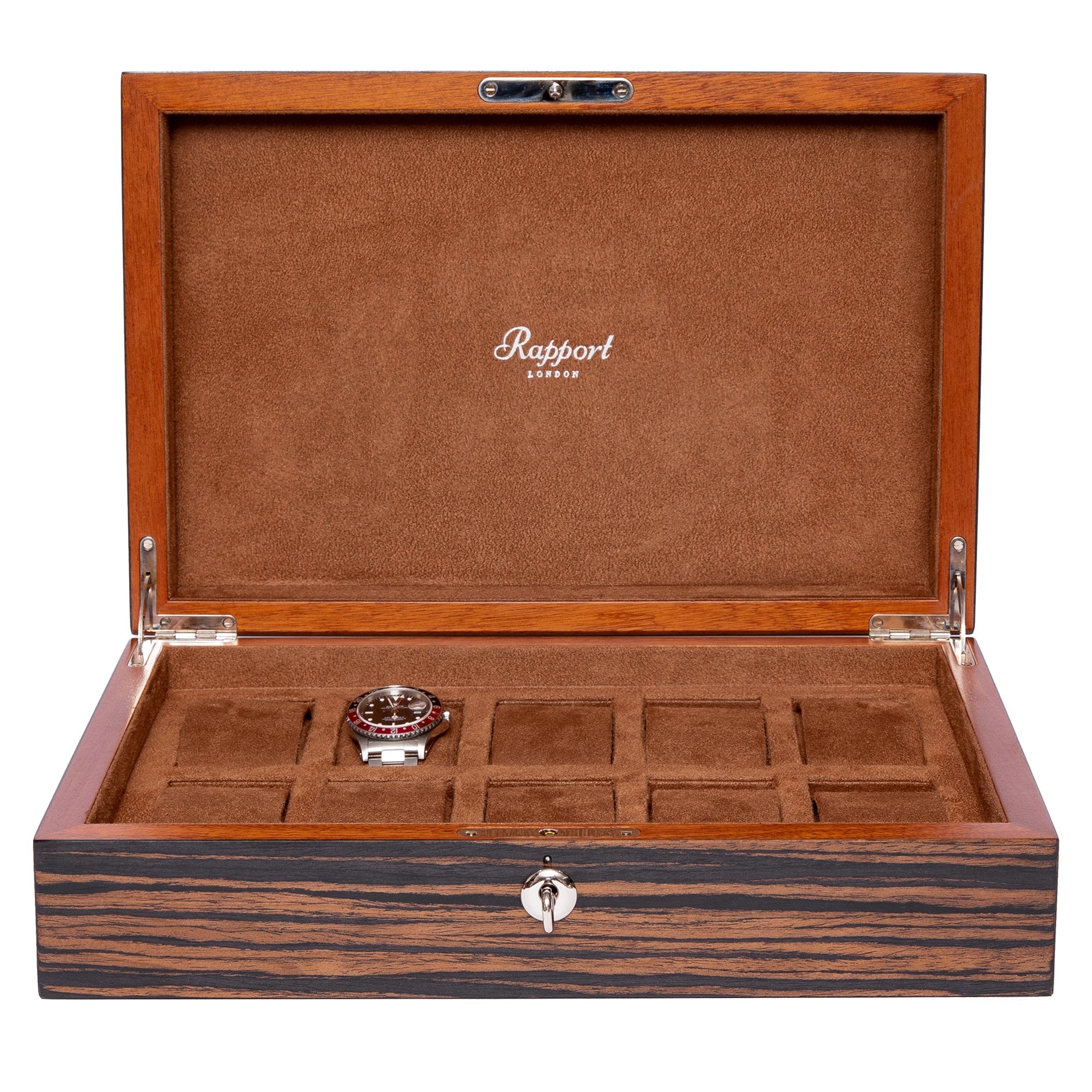 Rapport-Watch Box-Heritage Ten Watch Box-Macassar