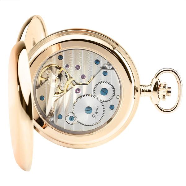 Sample Mechanical Double Hunter Pocket Watch - Rose Gold