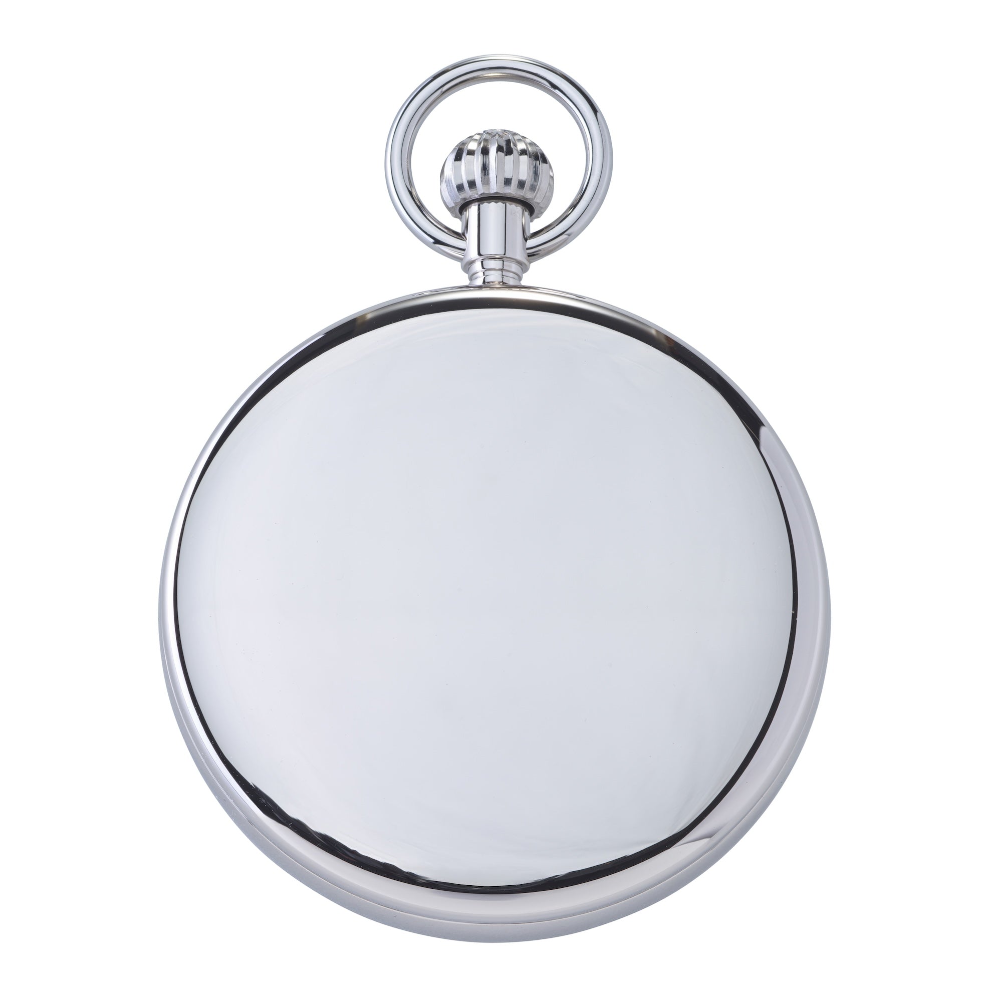 Mechanical Open Face Pocket Watch - Ice Blue