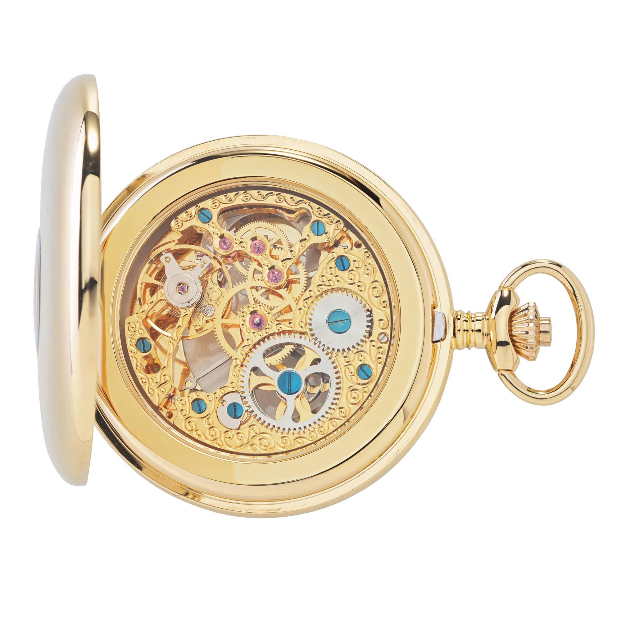 기계식 하프 헌터 포켓 워치 53mm