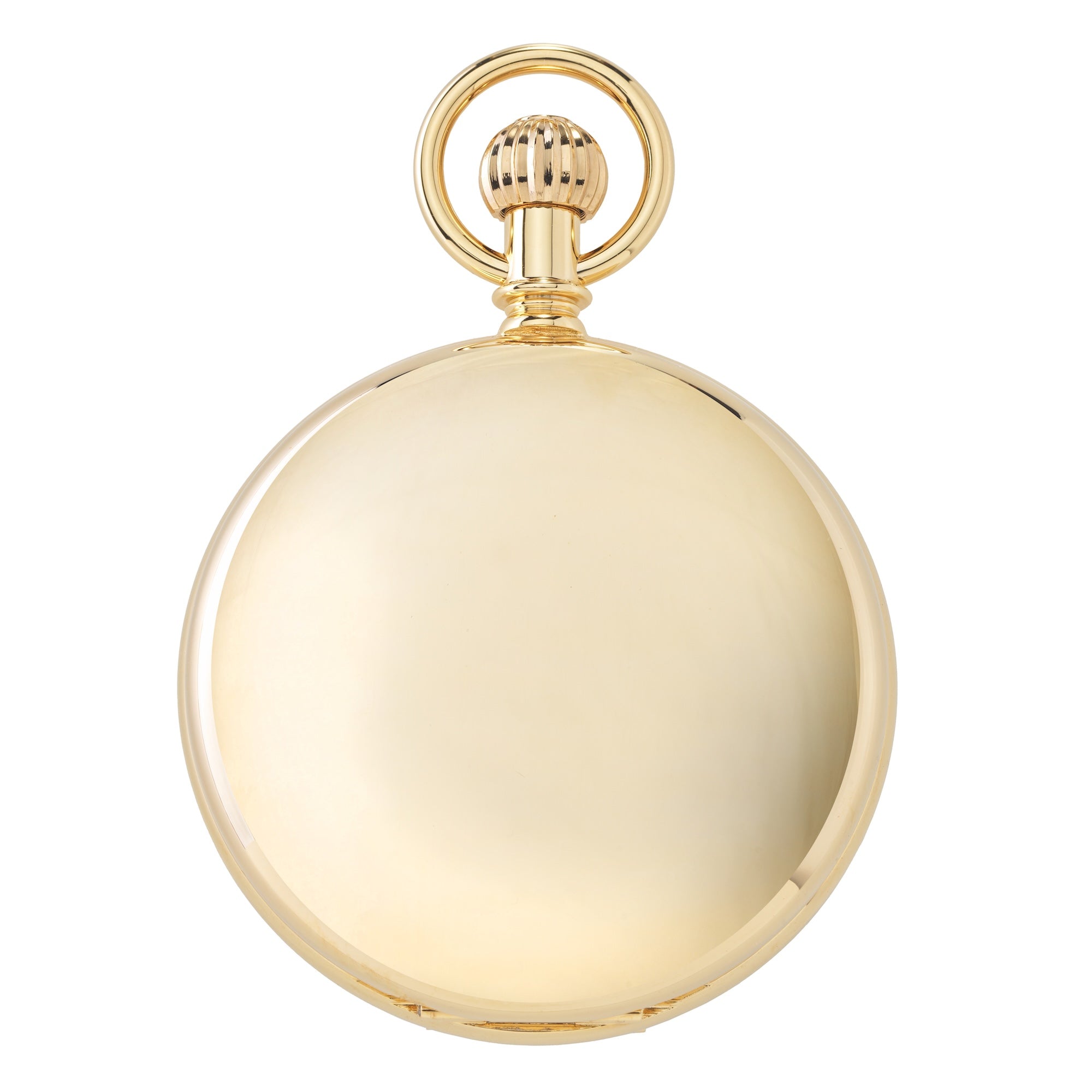 Mechanical Double Hunter Pocket Watch - Gold