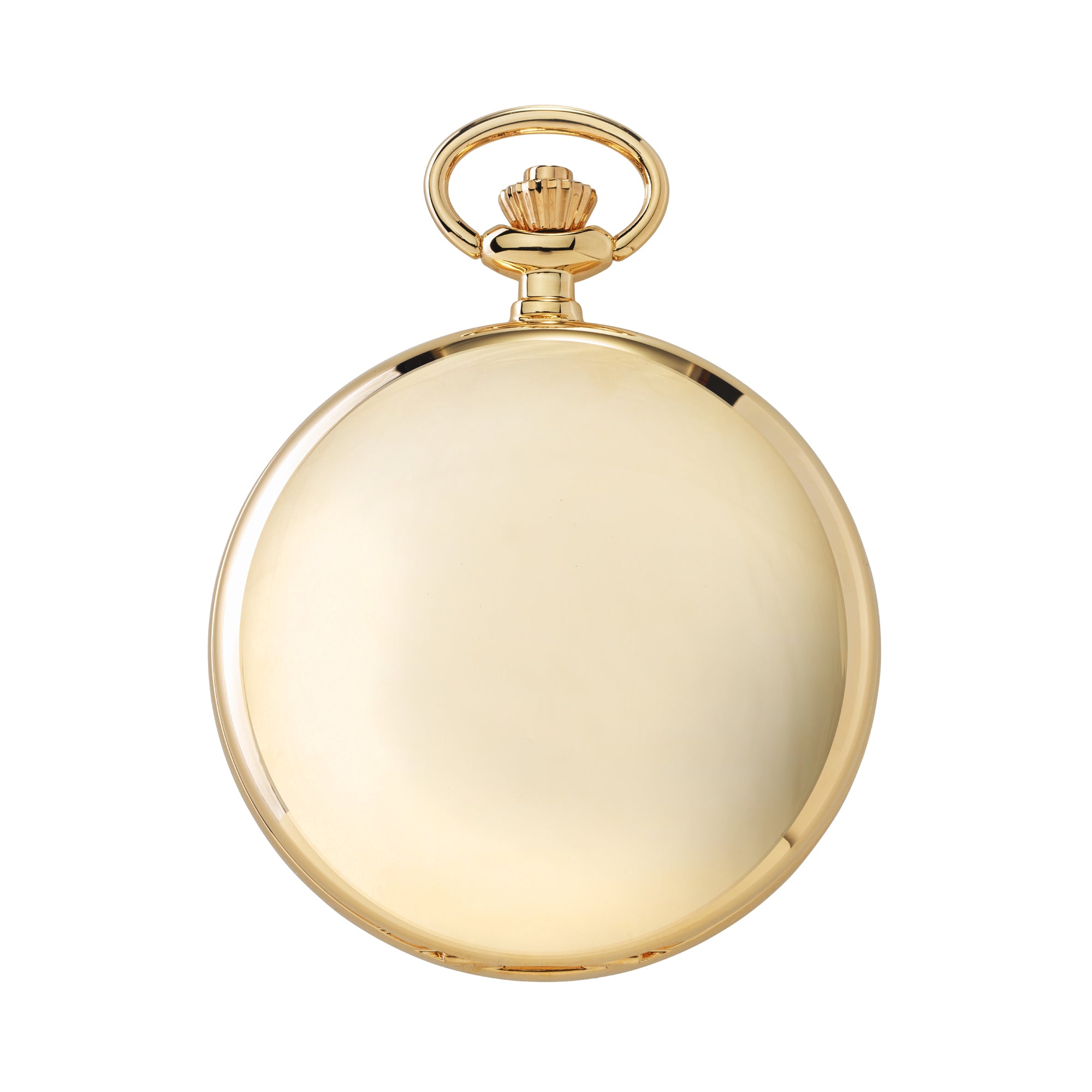 Quartz Full Hunter Pocket Watch - Gold
