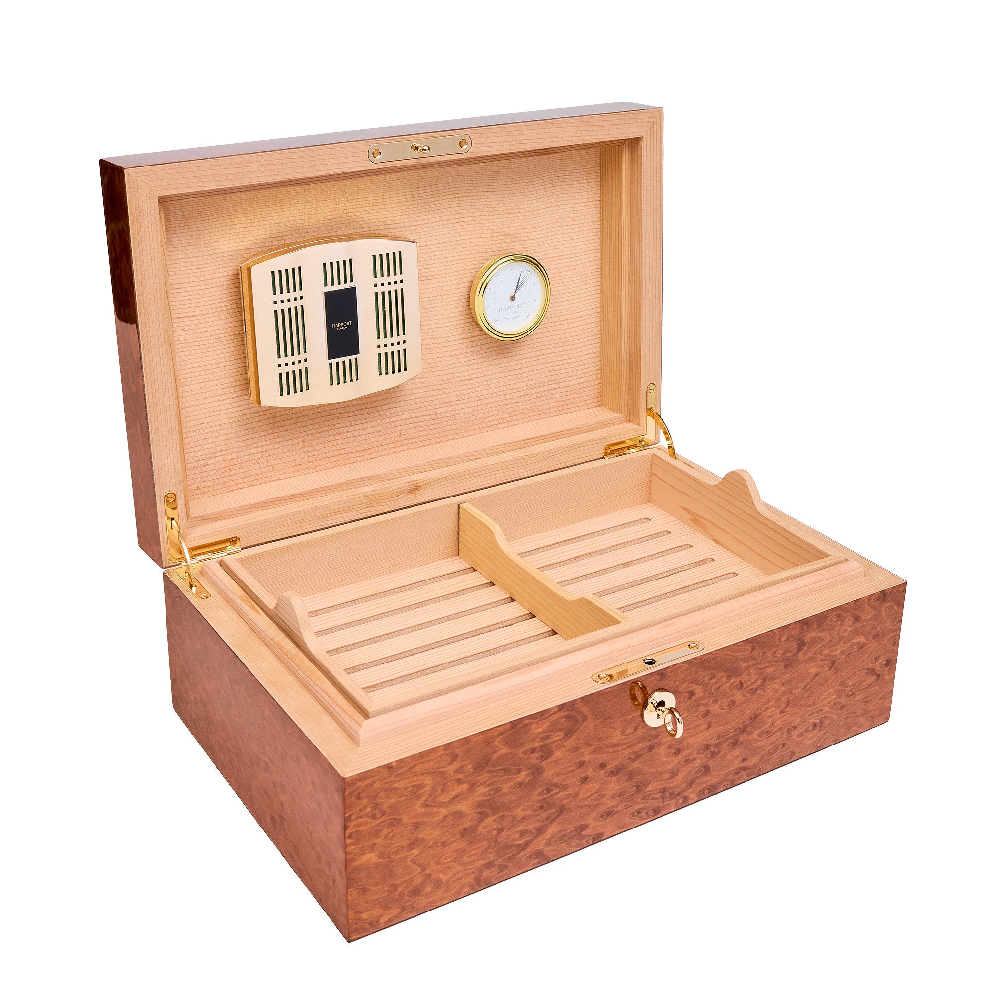 Heritage Humidor - Burr Walnut