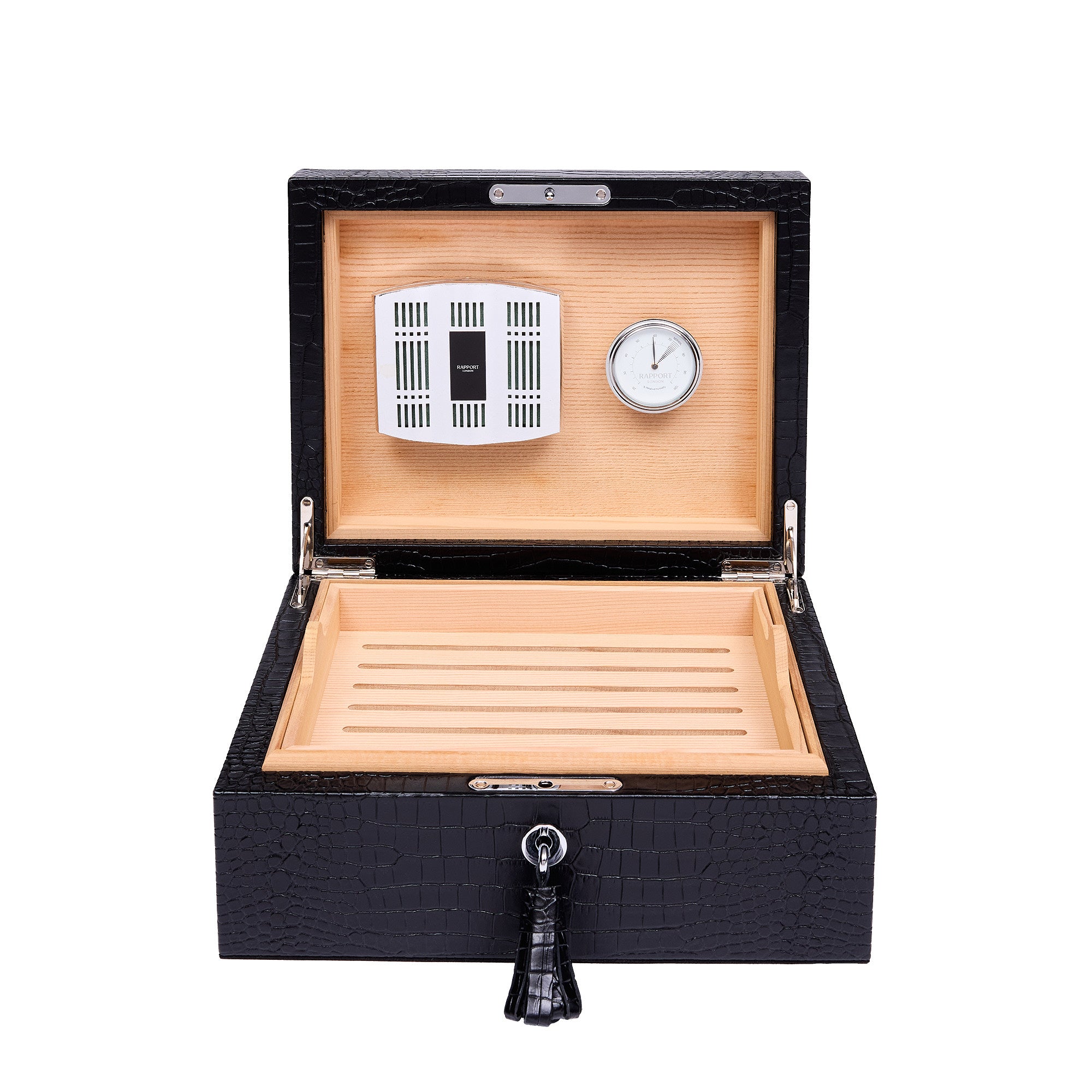 Sample Brompton Medium Humidor - Black
