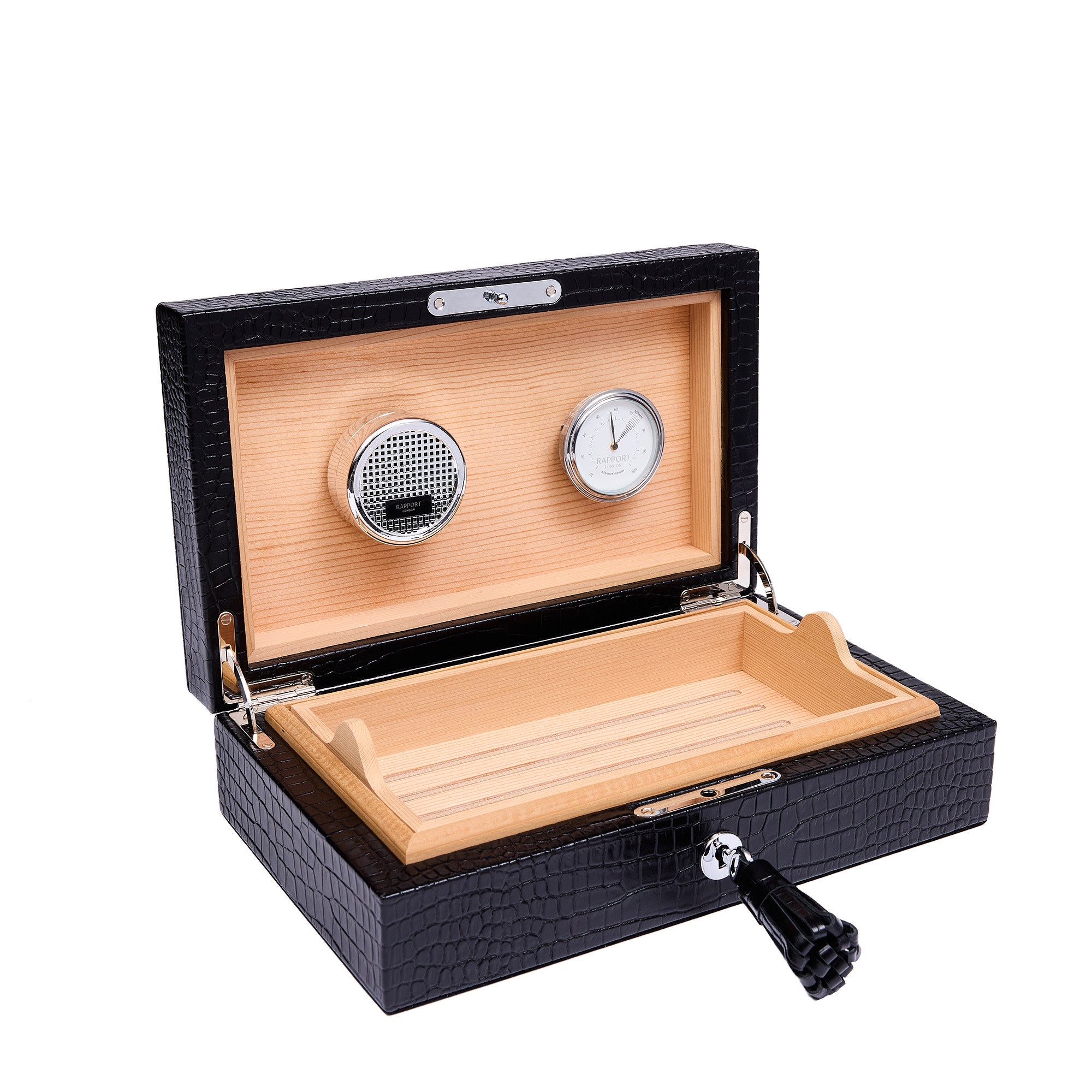 Brompton Humidor - Black