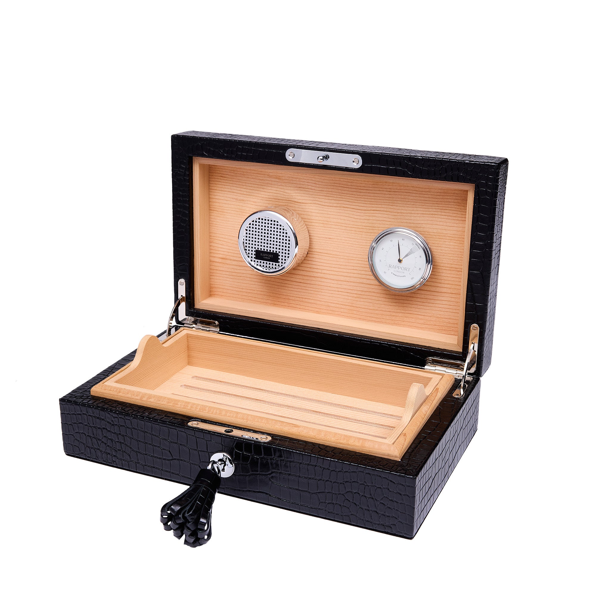 Brompton Humidor - Black