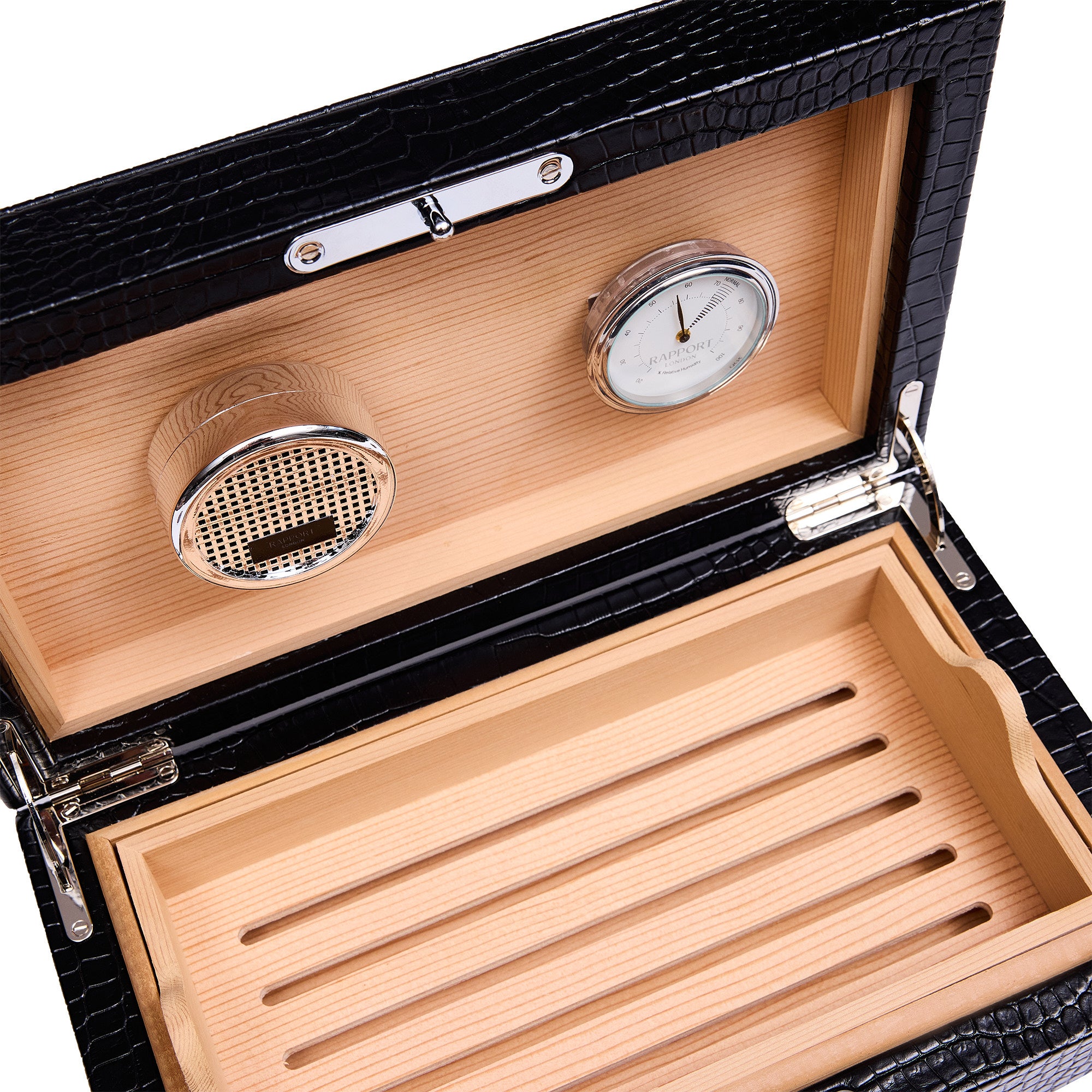 Brompton Humidor - Black
