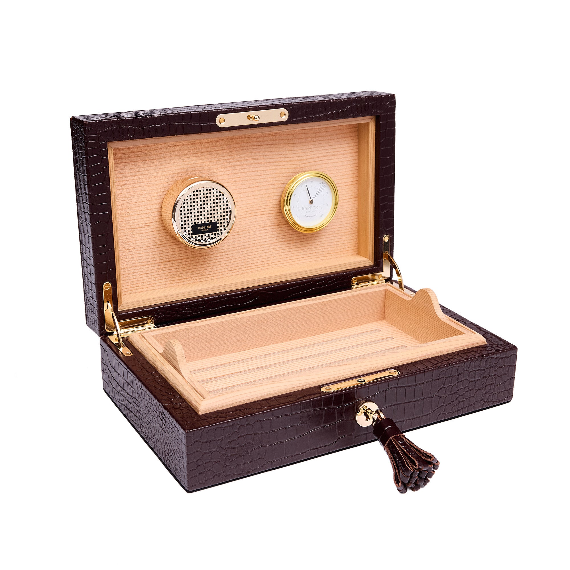 Brompton Humidor - Brown