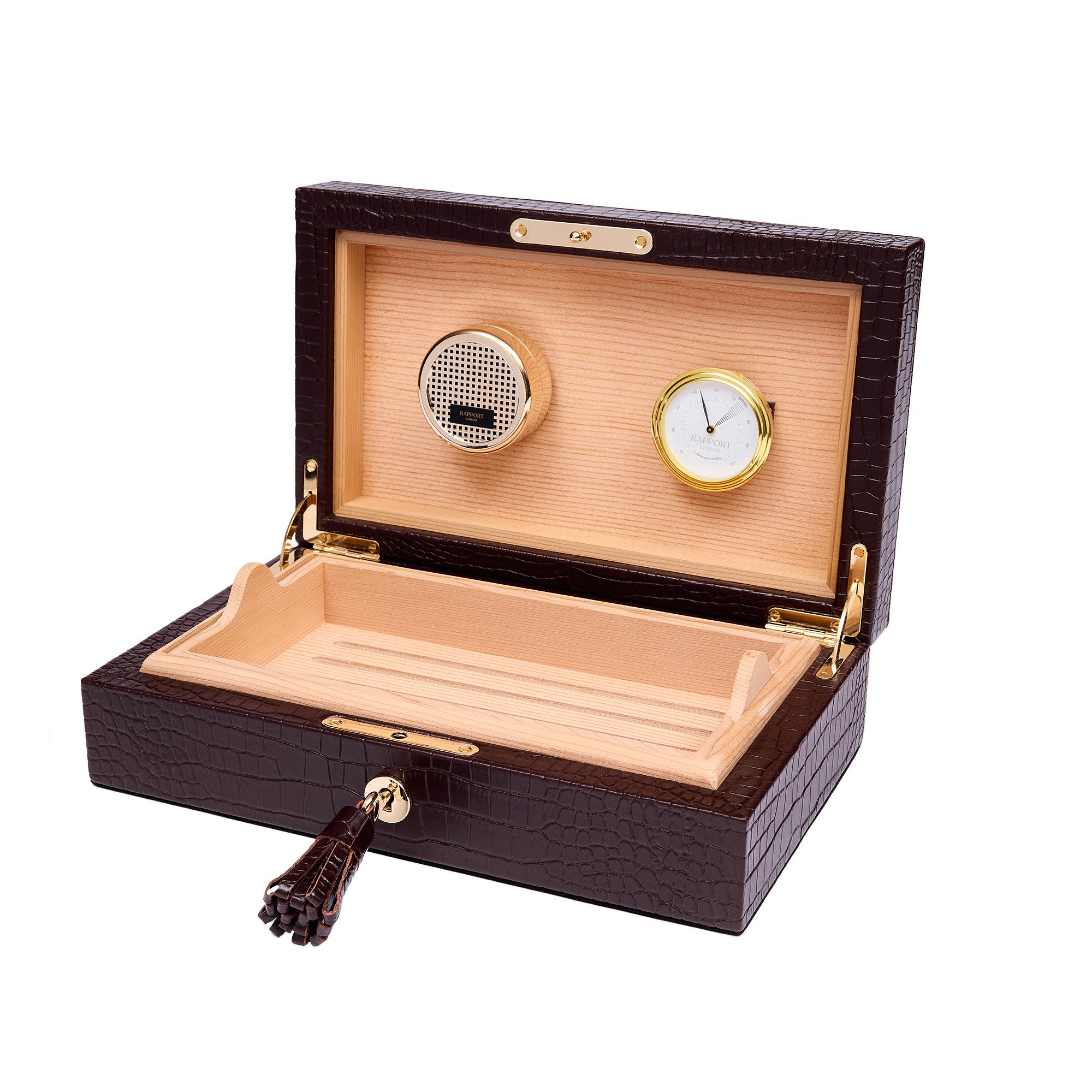 Brompton Humidor - Brown